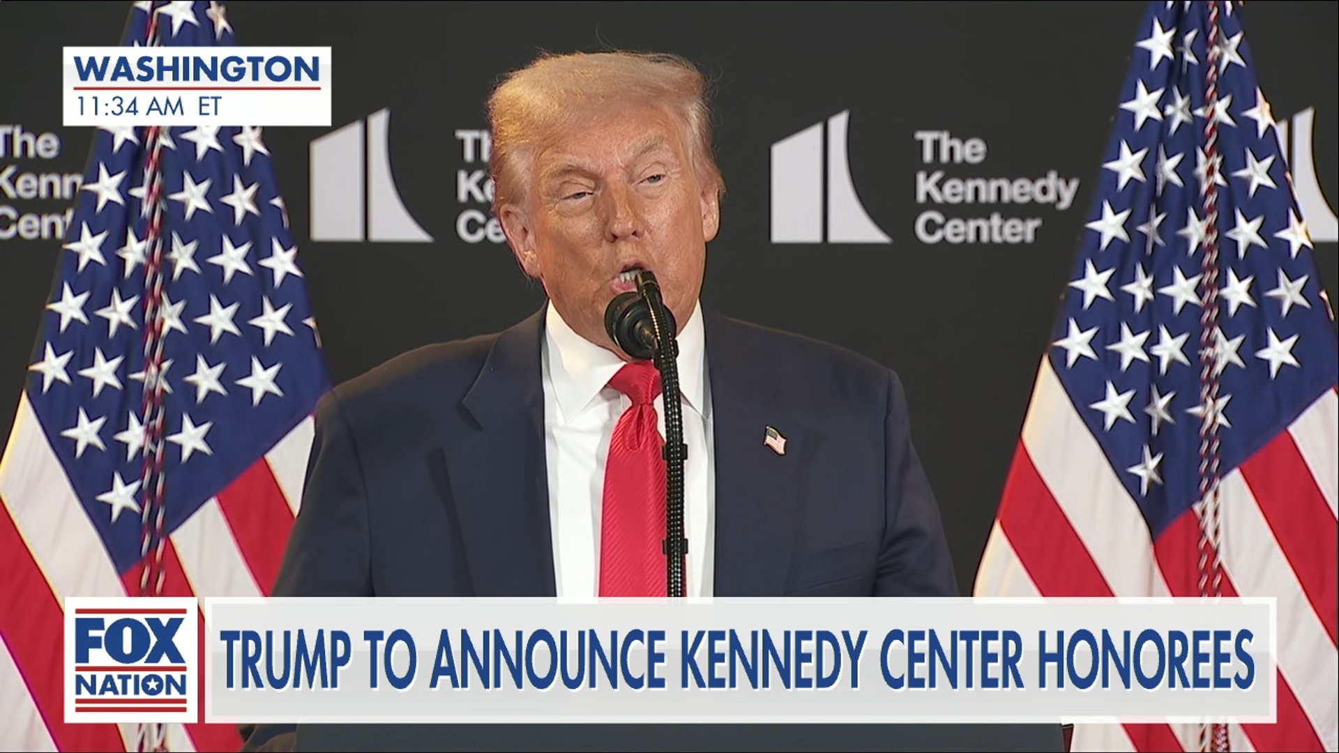 (8/13) Trump announces Kennedy Center Honorees