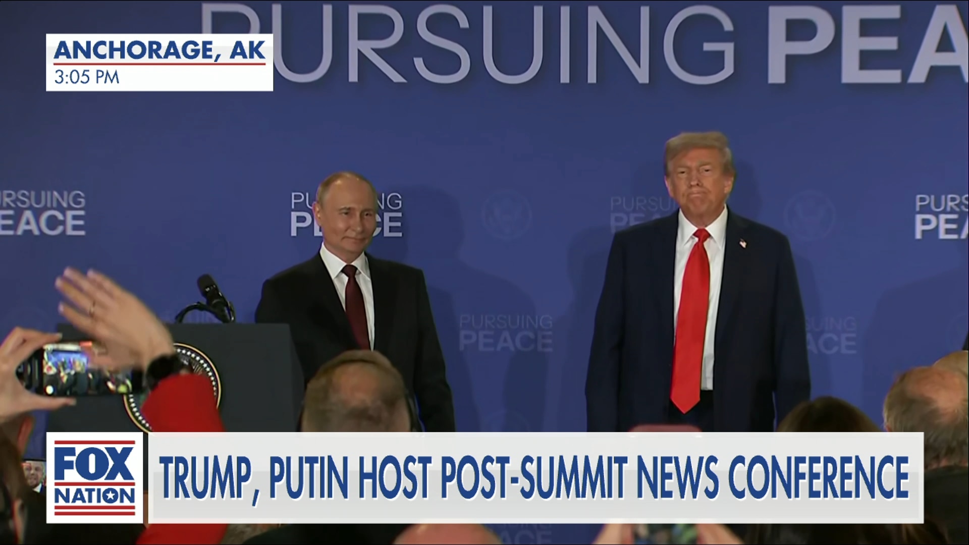 (8/15) Trump Speaks Following Putin Meeting
