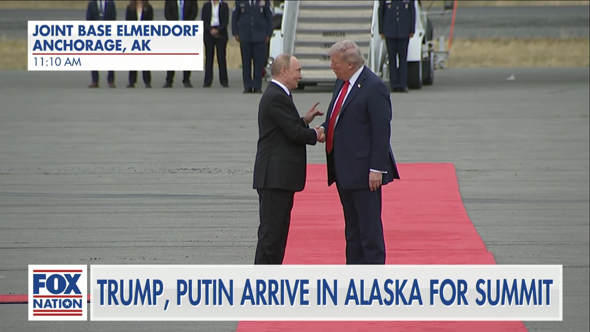 (8/15) Trump and Putin Arrive at Alaska Summit