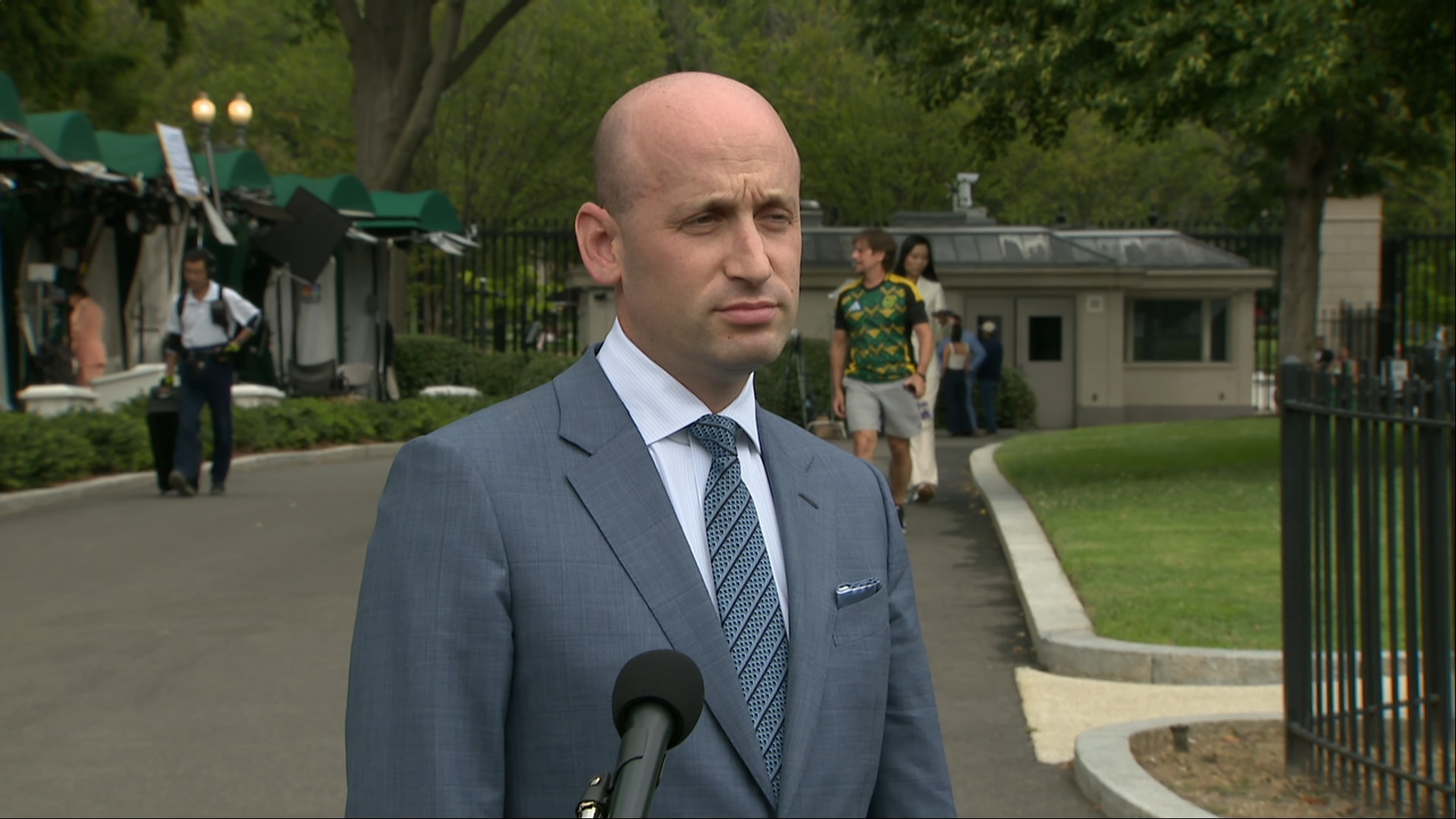 (8/6) Stephen Miller Speaks to The Press