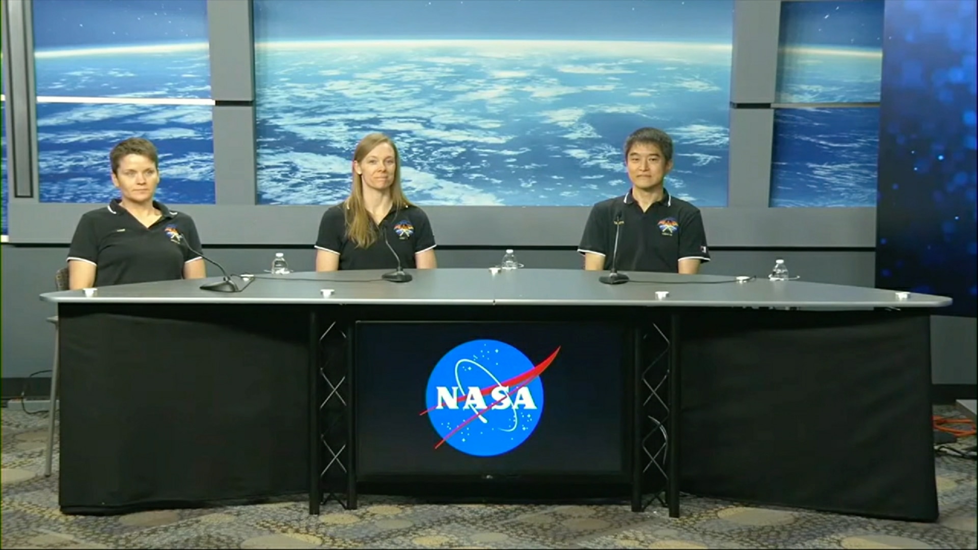 NASA SpaceX Crew-10 Astronauts Hold ISS Briefing