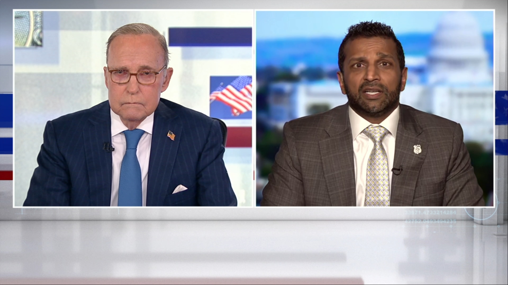 Kudlow Interviews FBI Director Kash Patel