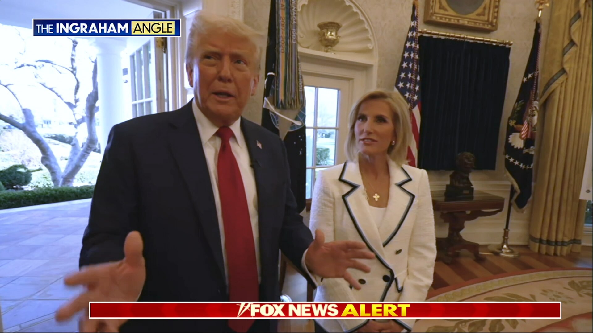 (3/19) Laura Ingraham Interviews President Trump