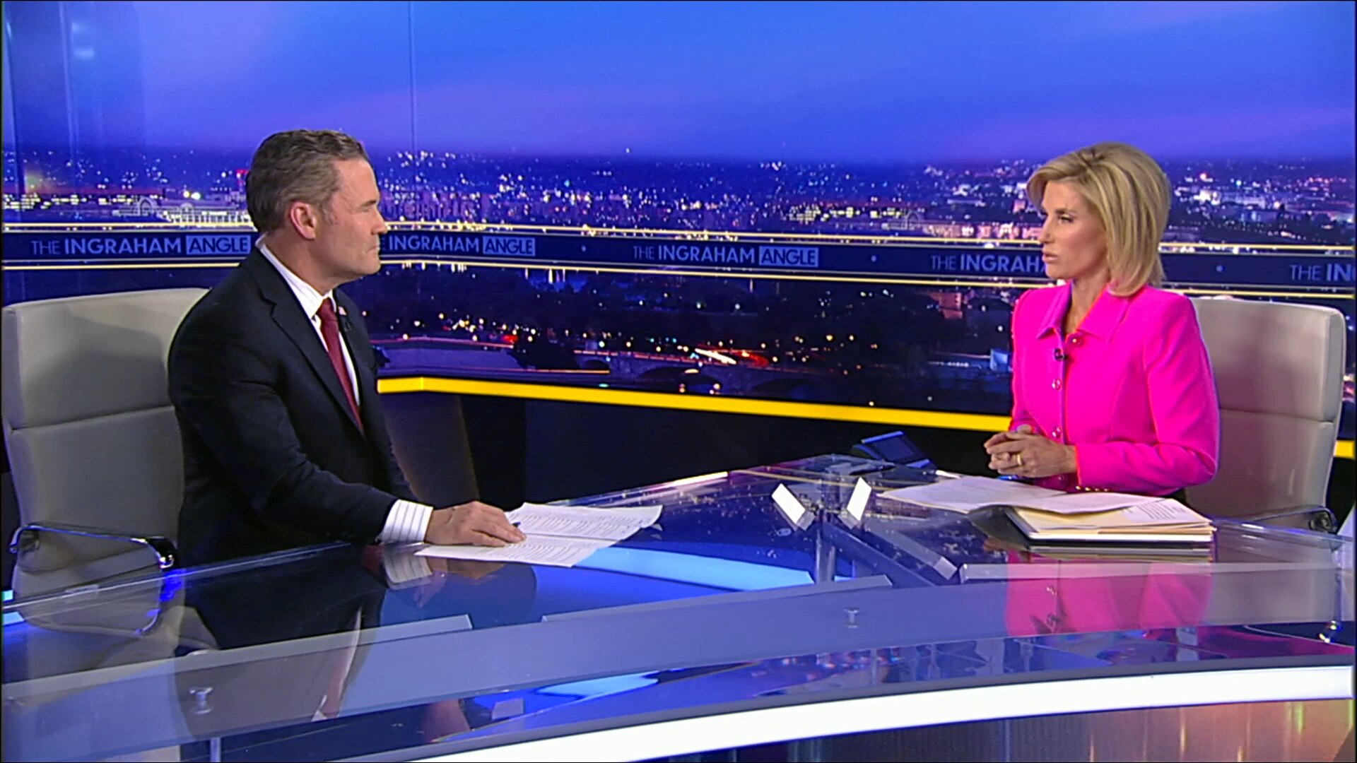 (3/25) Laura Ingraham Interviews Mike Waltz