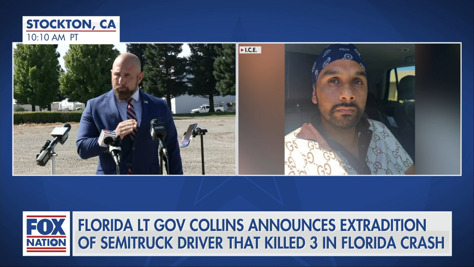 Florida Lt. Gov. Announces Singh's Extradition