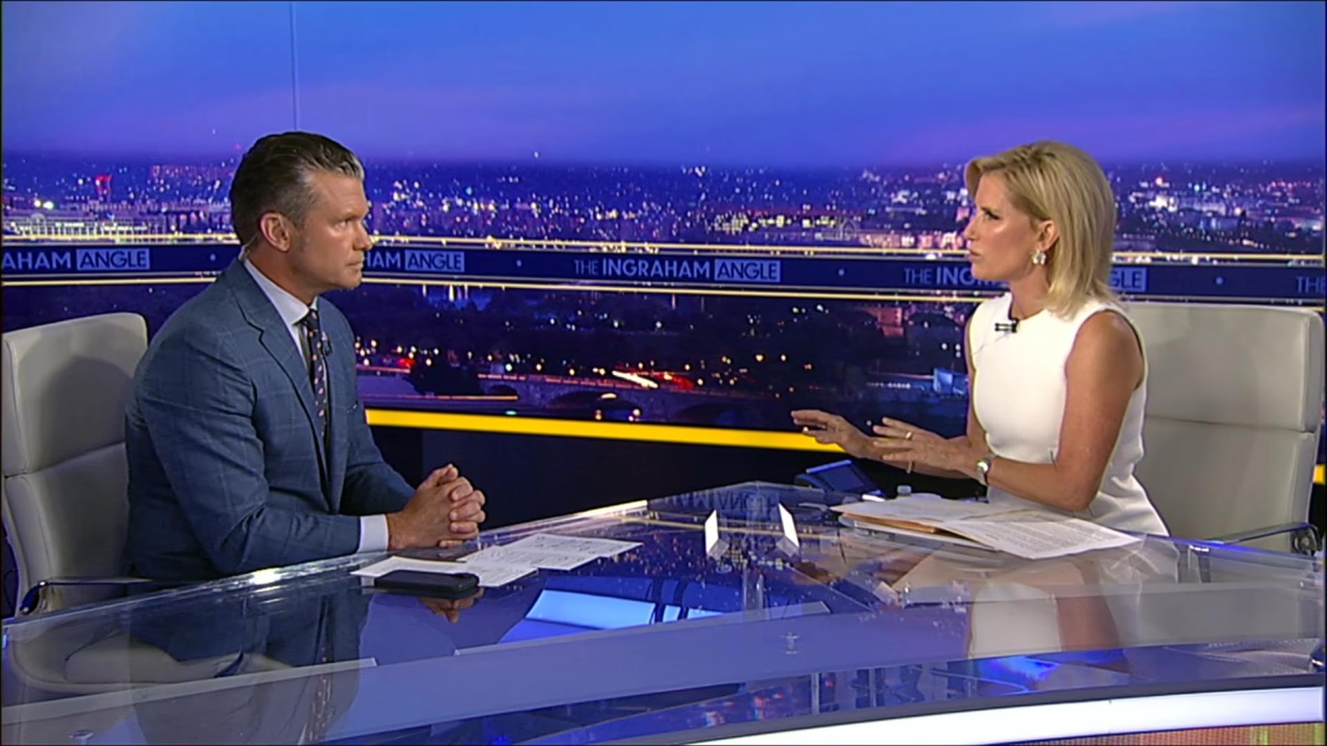 (8/11) Interview with Defense Sec. Pete Hegseth