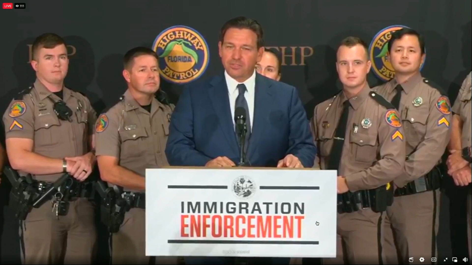 DeSantis Press Conference after Singh Extradition