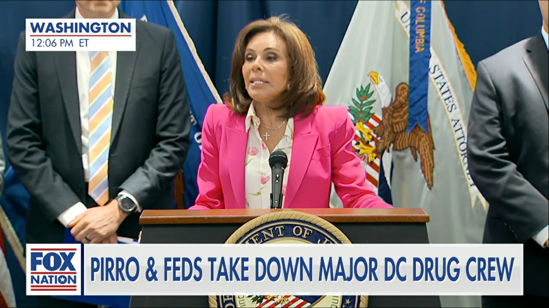 Major Drug-Trafficking Bust Announcement