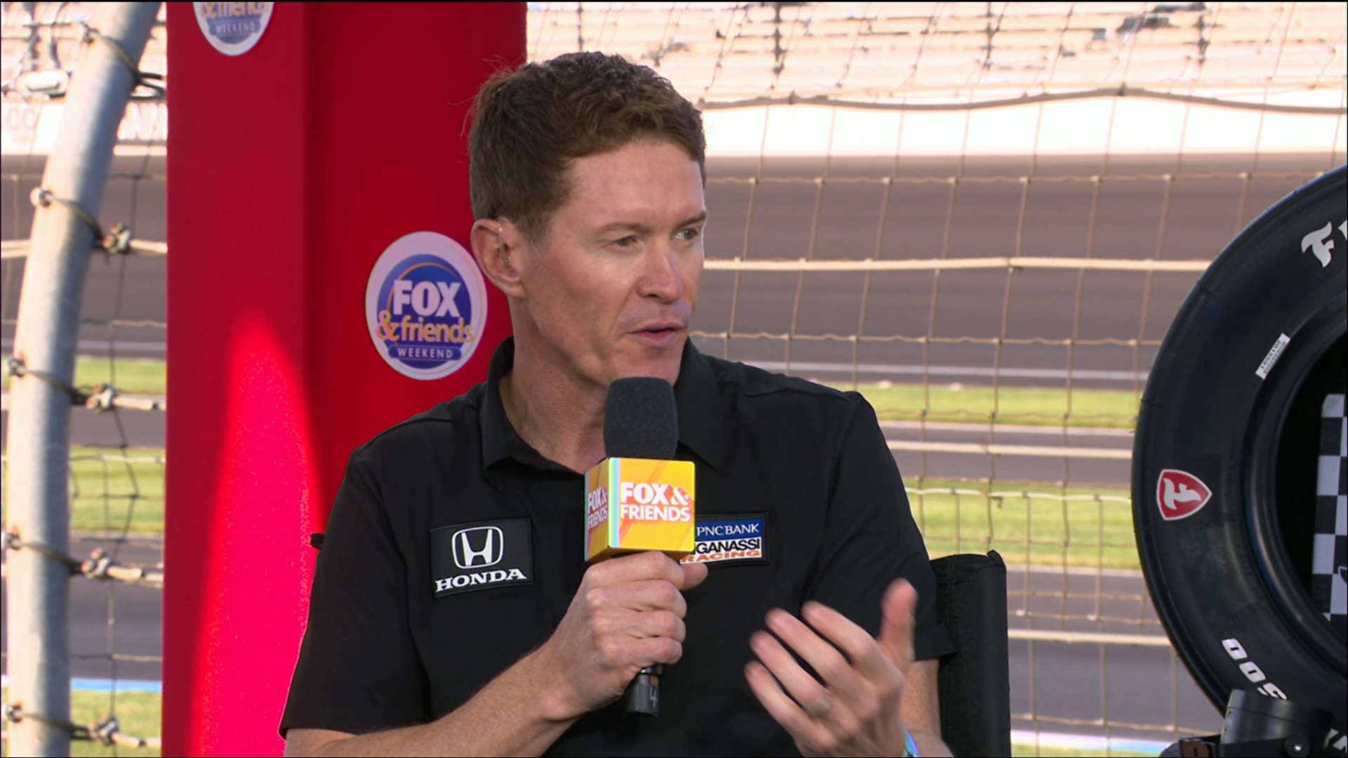 Fox and Friends at the Indy 500 - Scott Dixon Sits Down With 'F&F Weekend'
