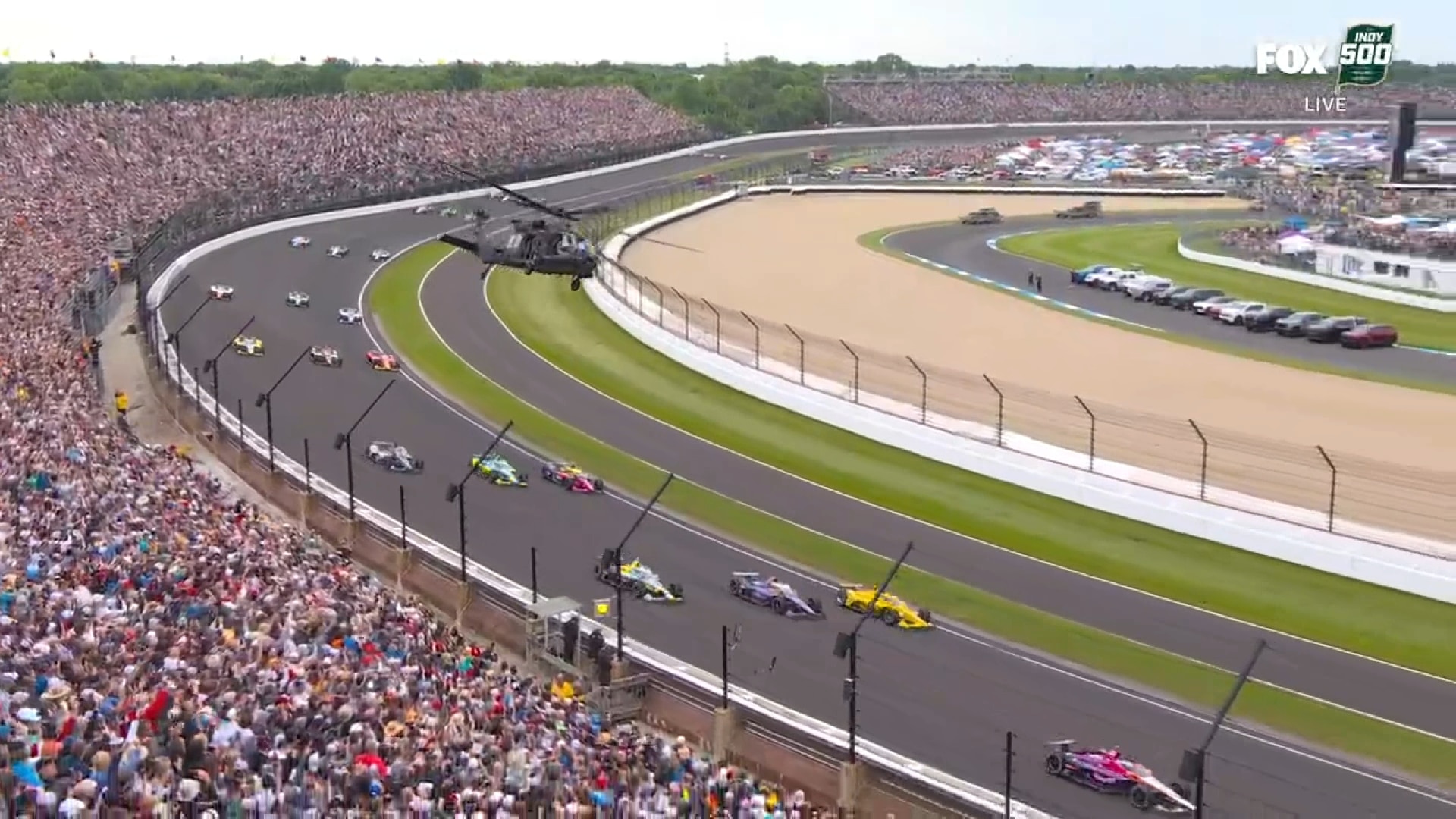 Fox and Friends at the Indy 500 - Pace Lap for America