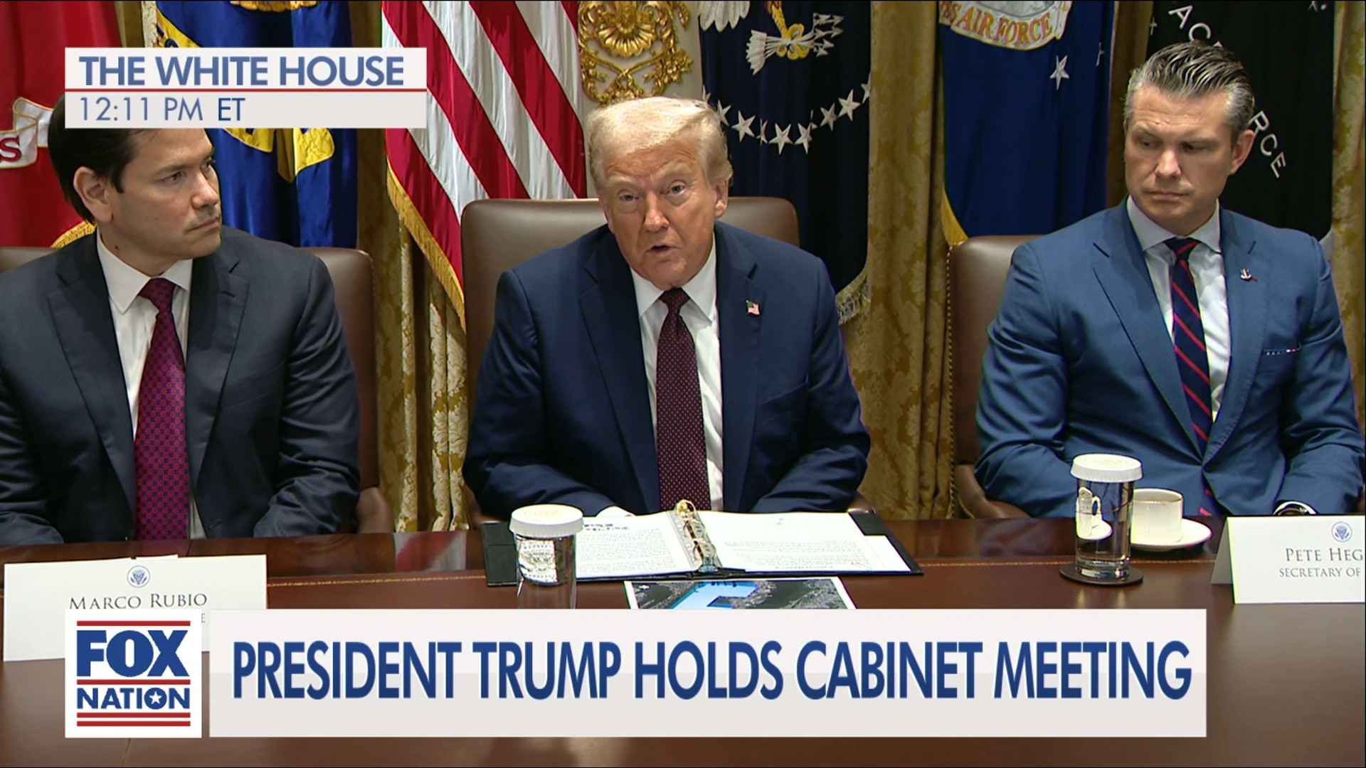 (8/26) Trump Meets with Cabinet at White House