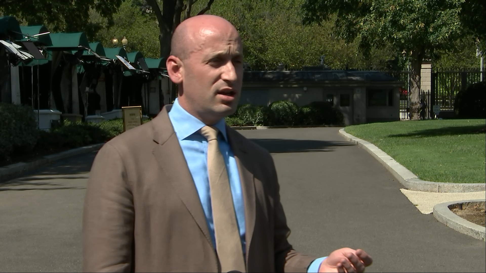 (8/29) Stephen Miller Speaks to the Press