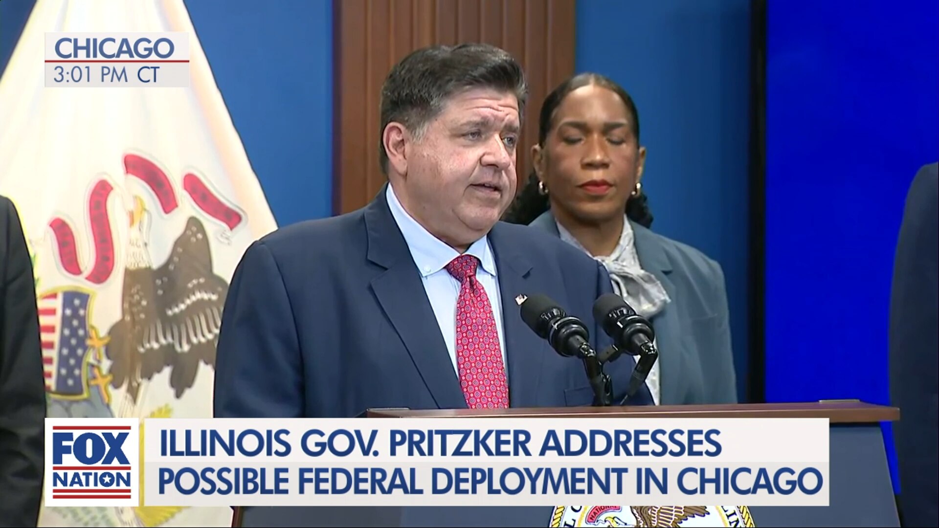 (9/2) Pritzker Speaks on Federal Deployment