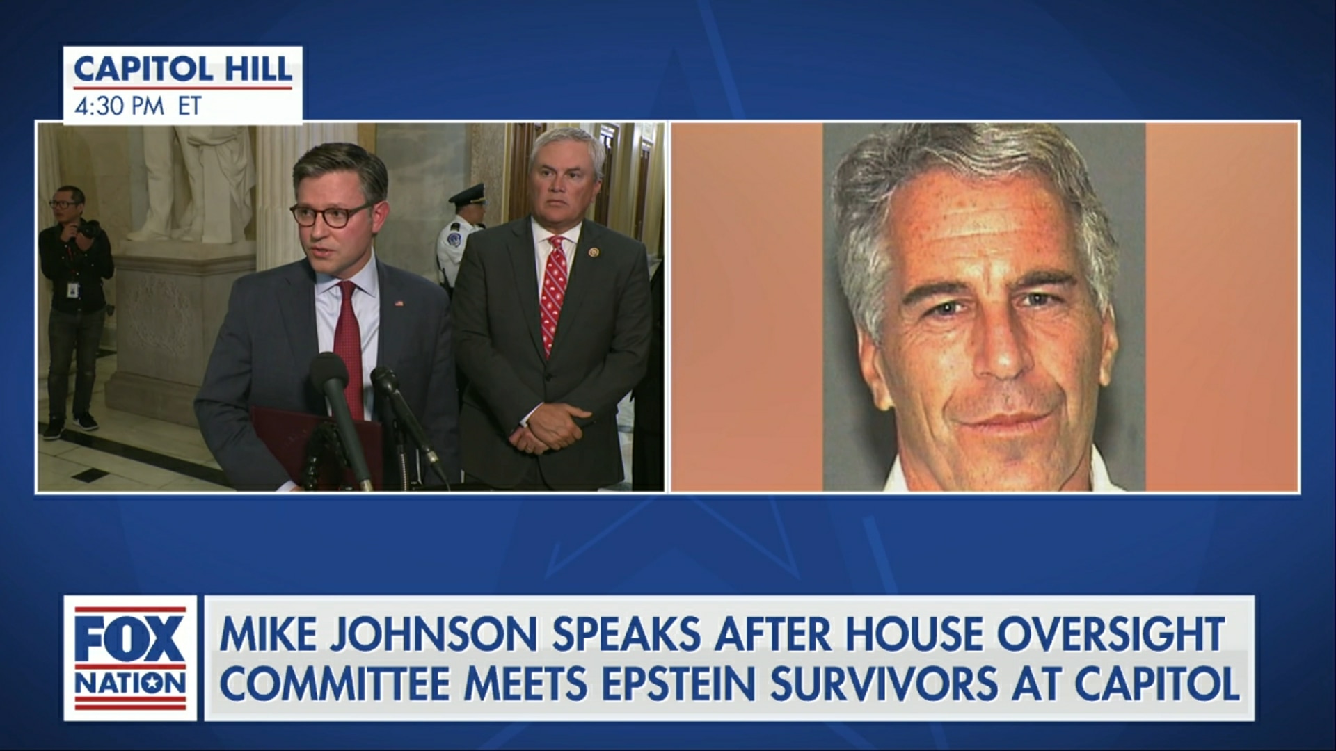 House Oversight Meets with Epstein Victims