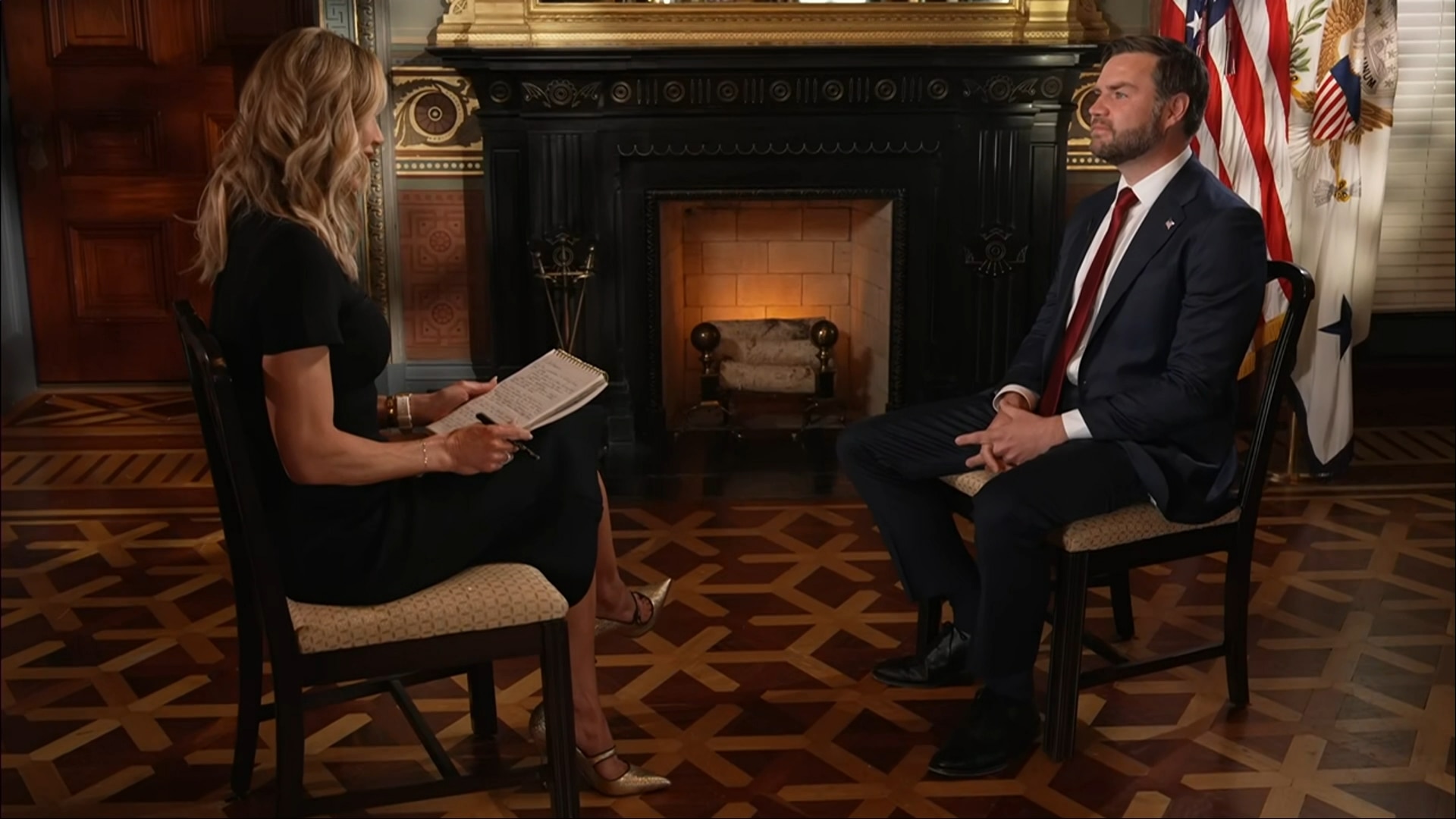 Lara Trump Interviews Vice President JD Vance