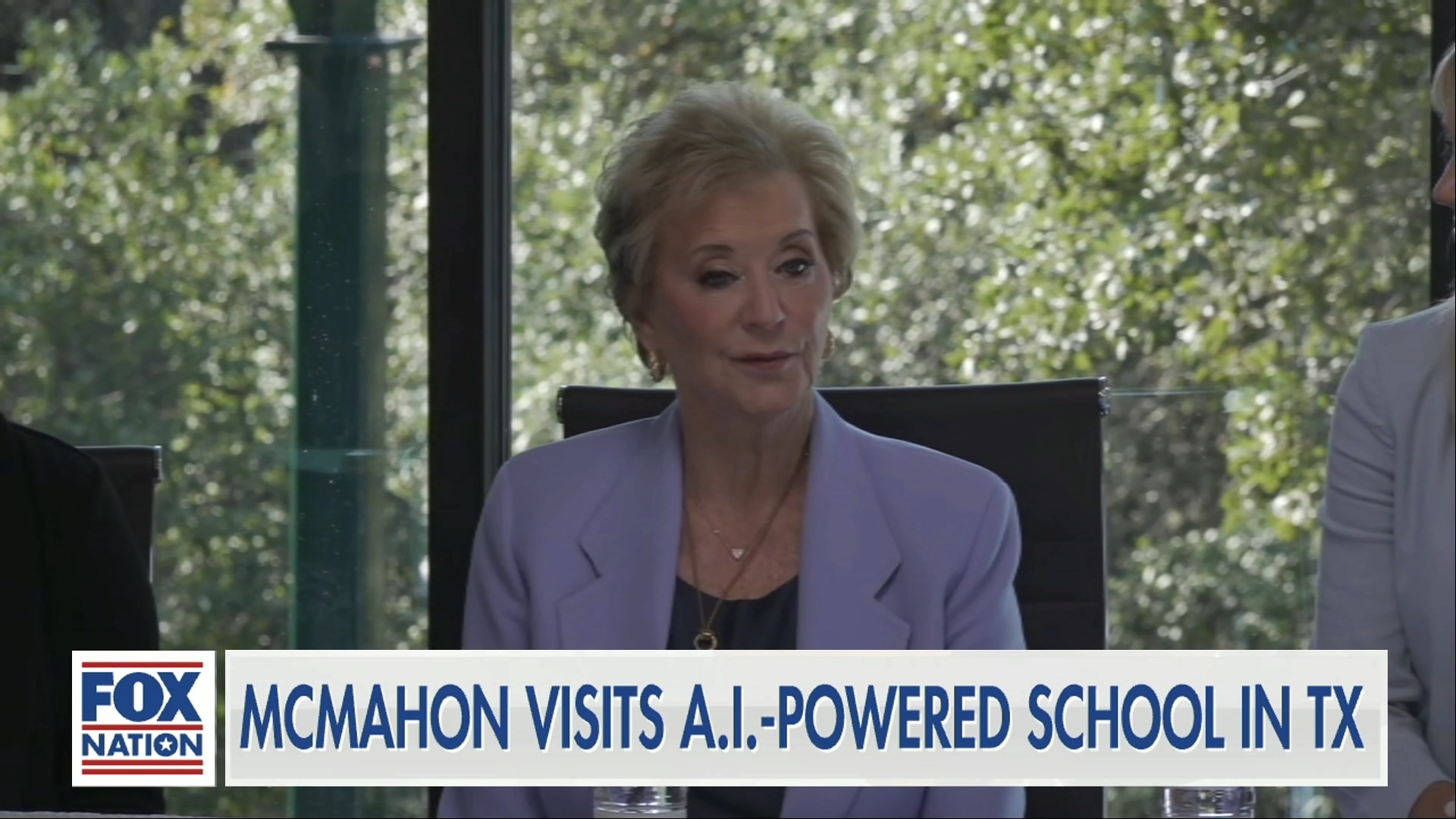 (9/9) Sec McMahon Tours First A.I.-Powered School
