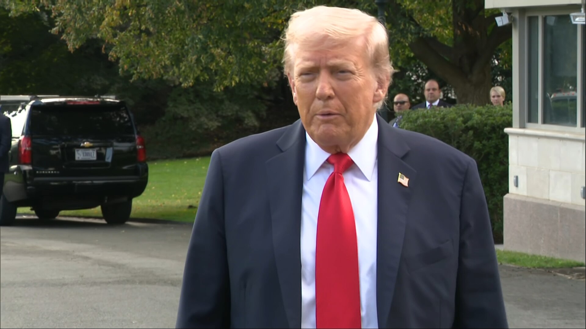 (9/11) Trump Takes Questions after Kirk Shooting