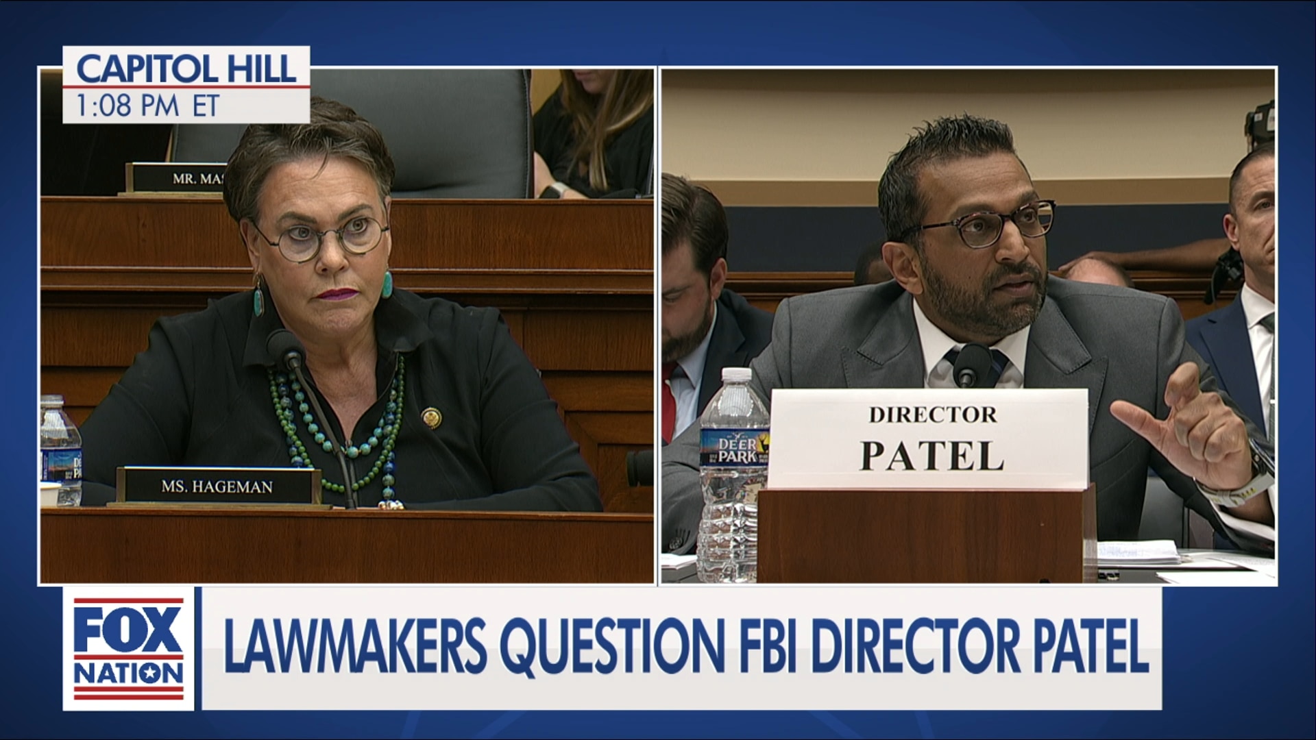 FBI Director Patel Faces House Lawmakers - Part 2