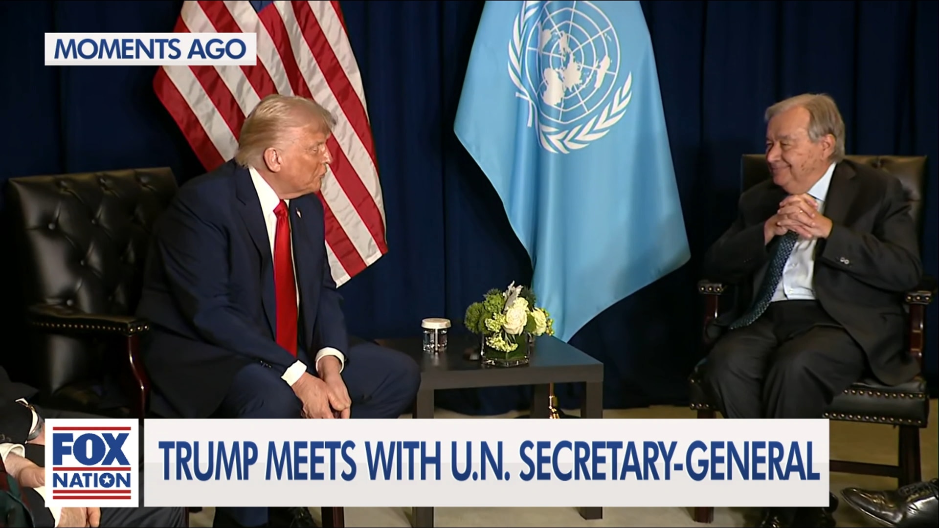 (9/23) Trump Meets with U.N. Secretary-General