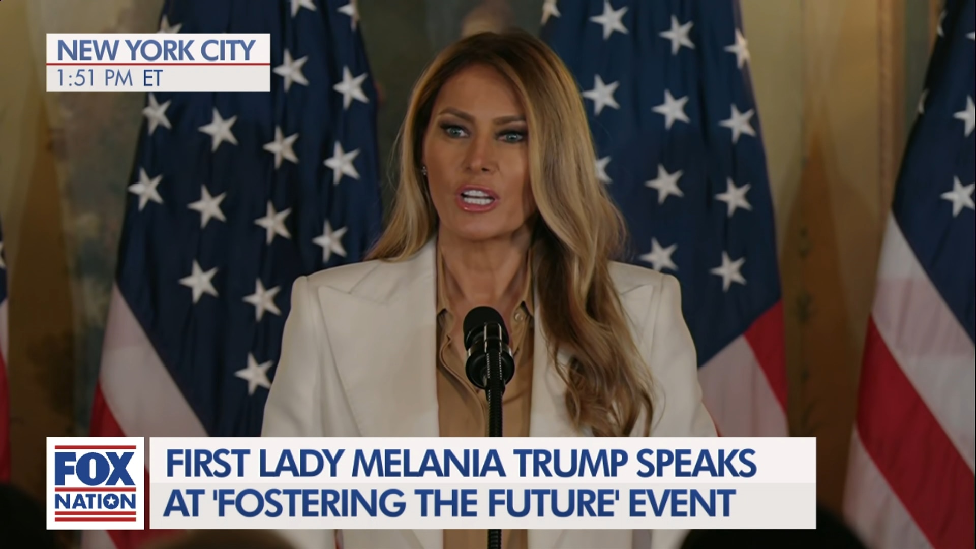 (9/23) First Lady Announces Global Tech Coalition