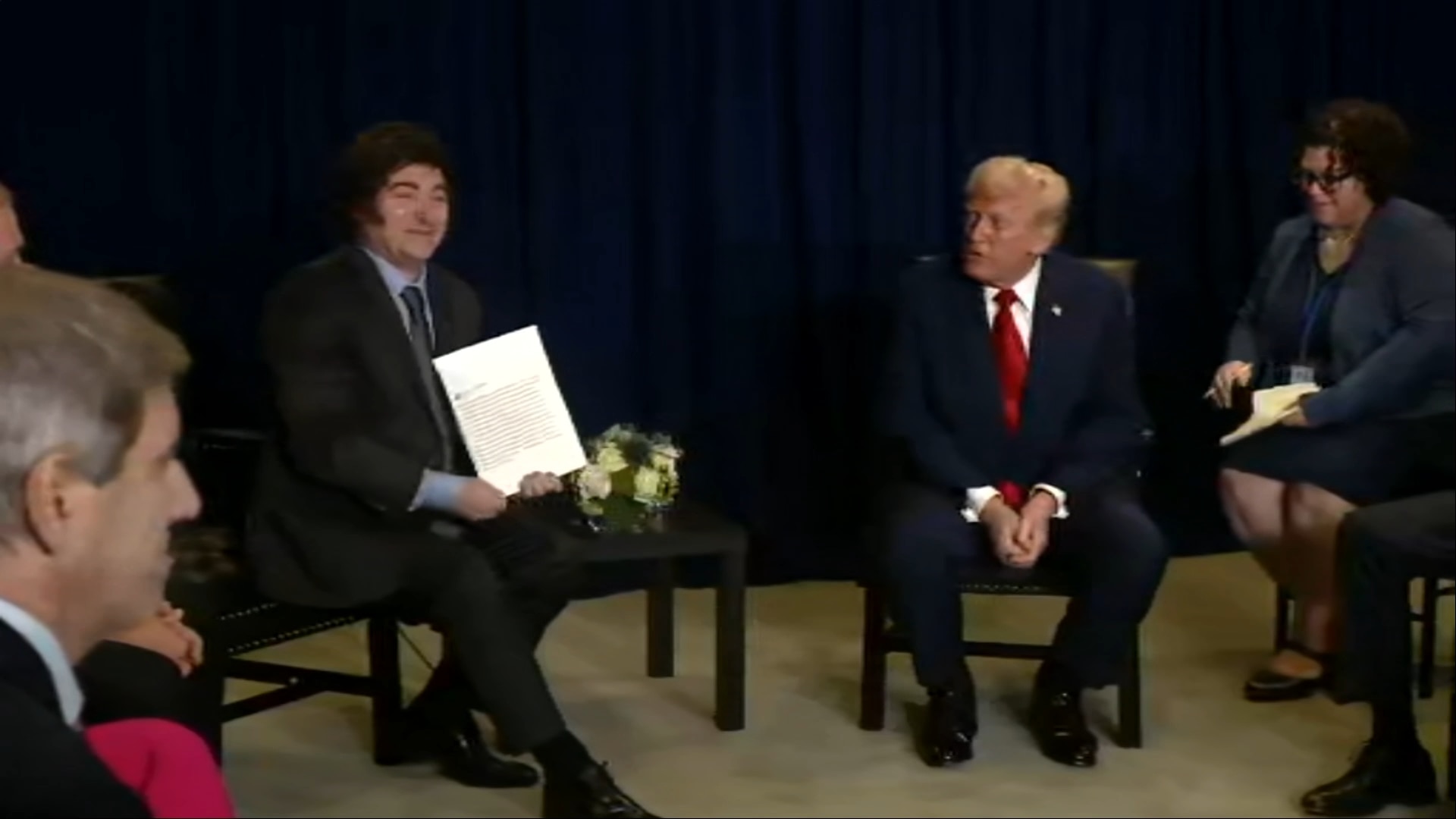 (9/23) Trump Endorses Argentinian President Milei