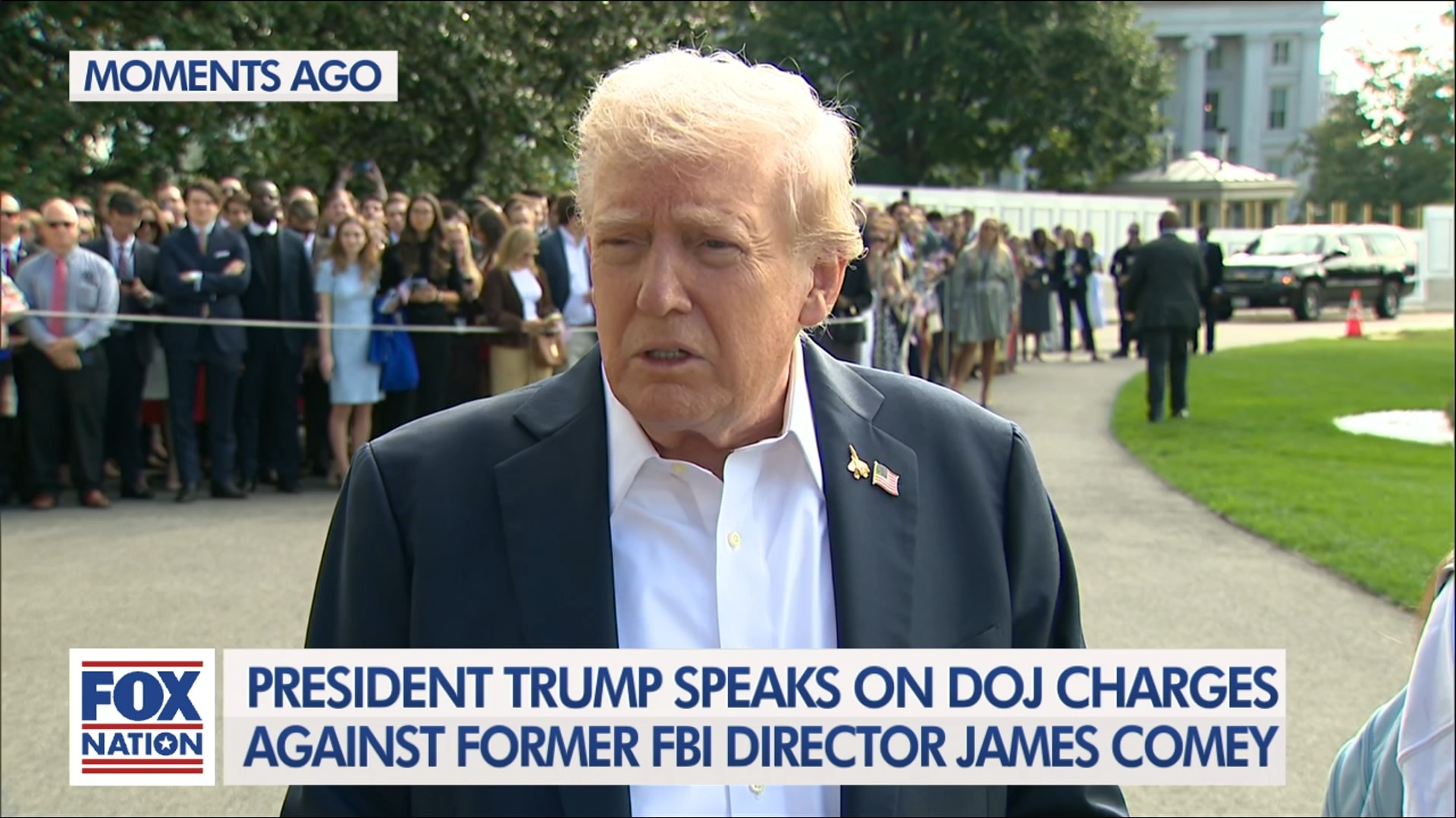 (9/26) Trump Departs White House for Ryder Cup