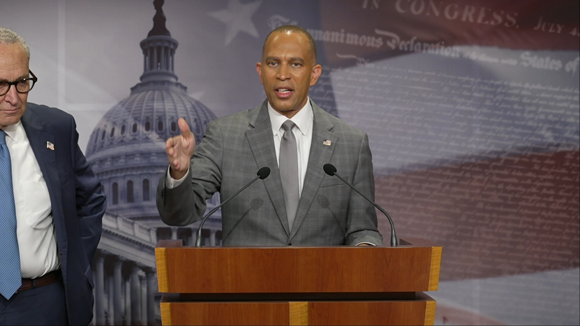 (9/29) Schumer, Jeffries Lay Out Dems' Demands