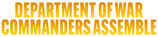Department of War Commanders Assemble