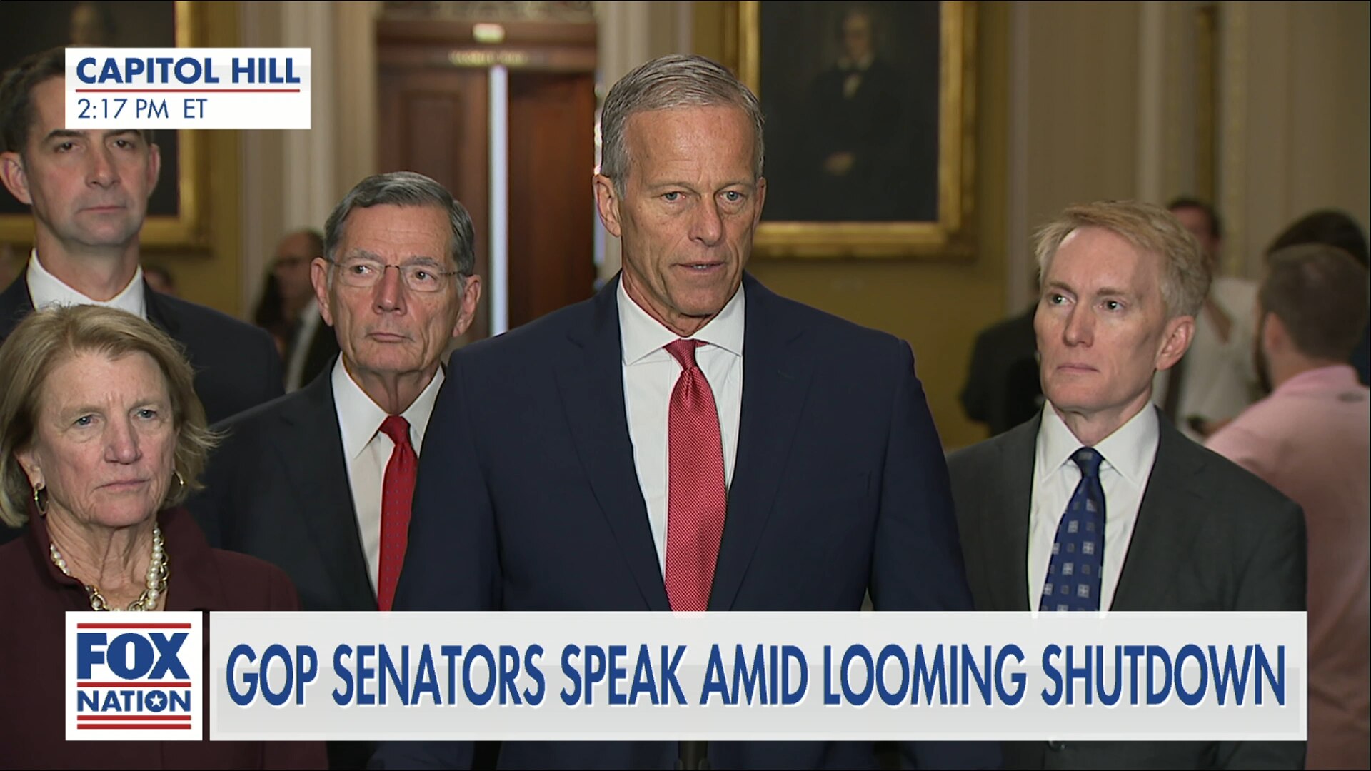 Democrat and GOP Leaders Press Conference