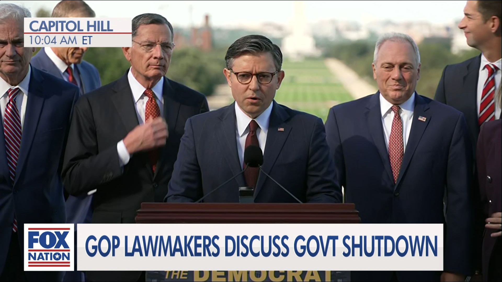 (10/1) Senate & House GOP Leaders Discuss Shutdown