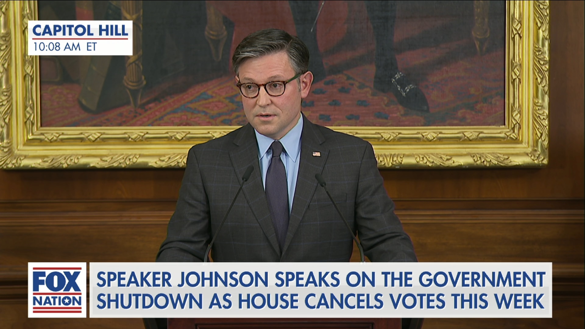 (10/6) Speaker Johnson Updates on Shutdown