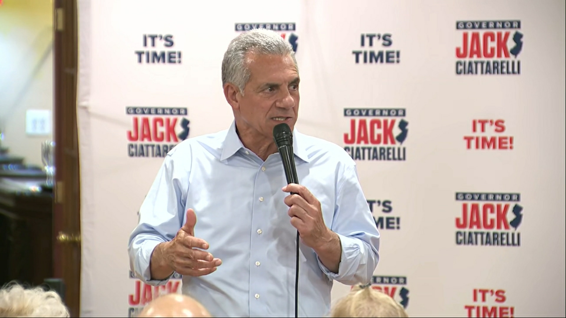 NJ Gov Candidate Ciattarelli Hosts Town Hall