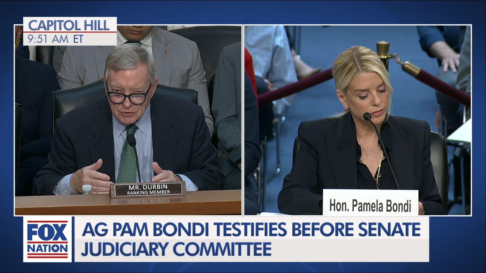 (10/7) AG Bondi Defends the Justice Department
