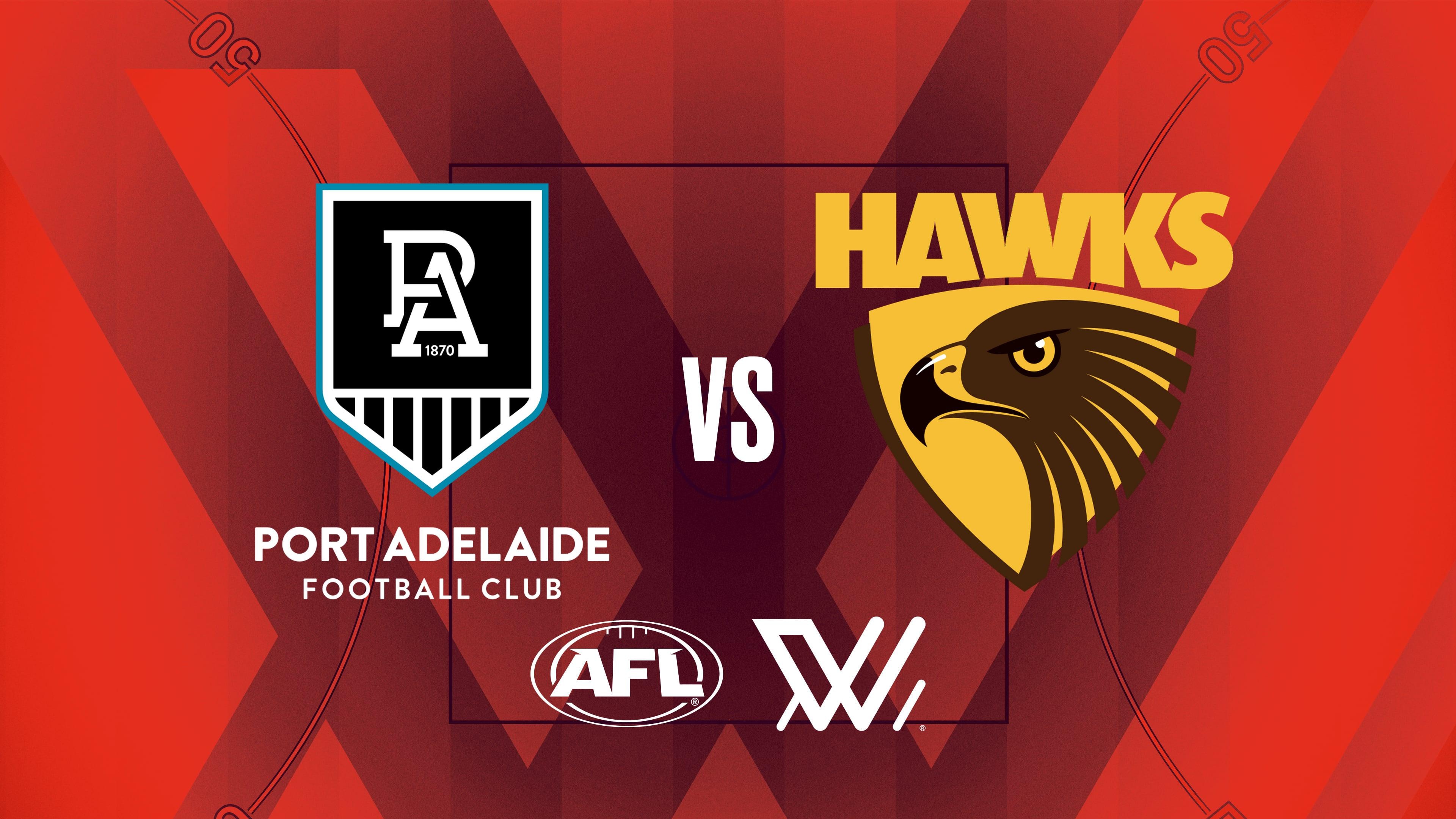 Full-length Replay: Port Adelaide vs Hawthorn