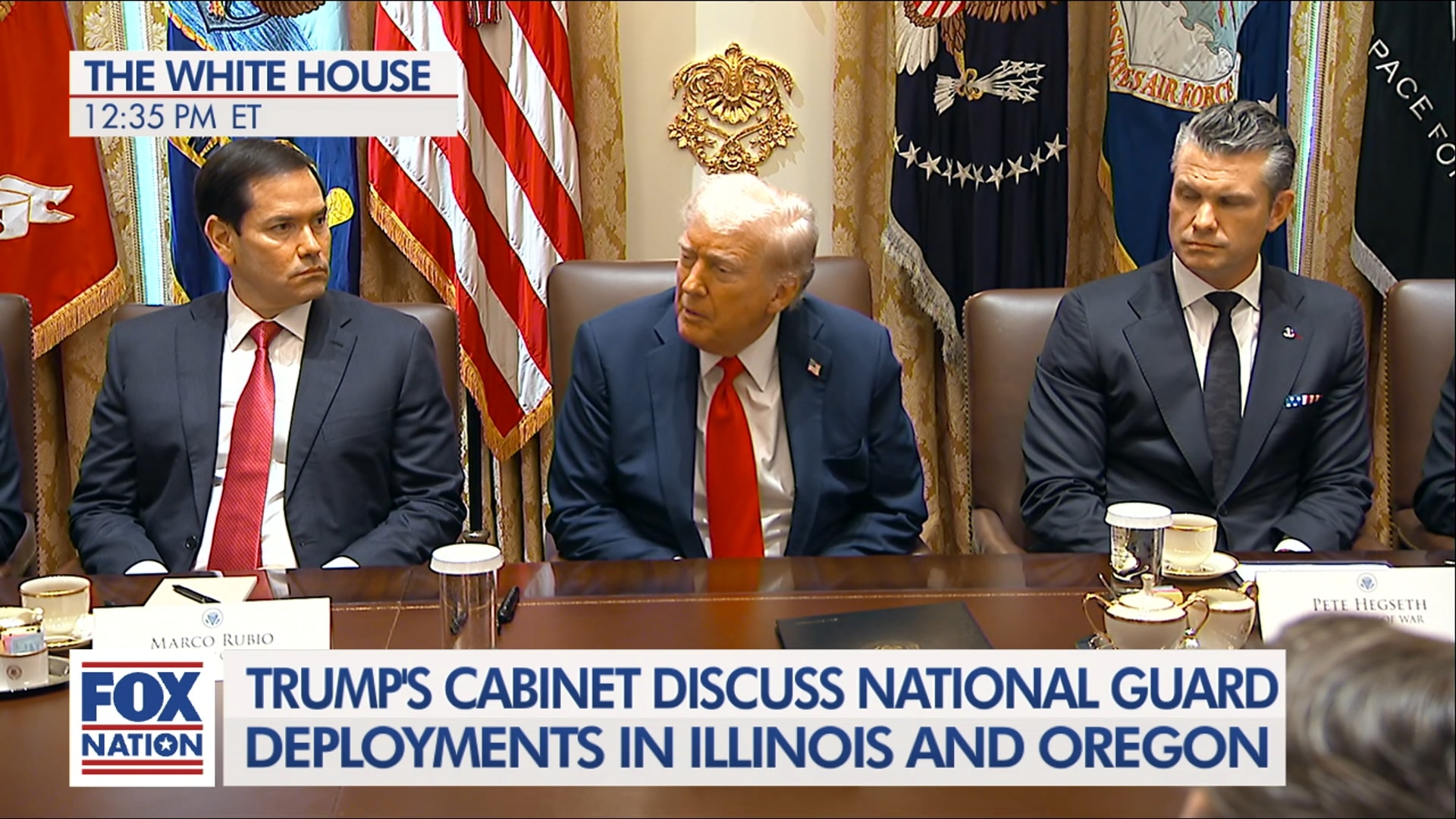 (10/9) Trump Meets with Cabinet Amid Govt Shutdown