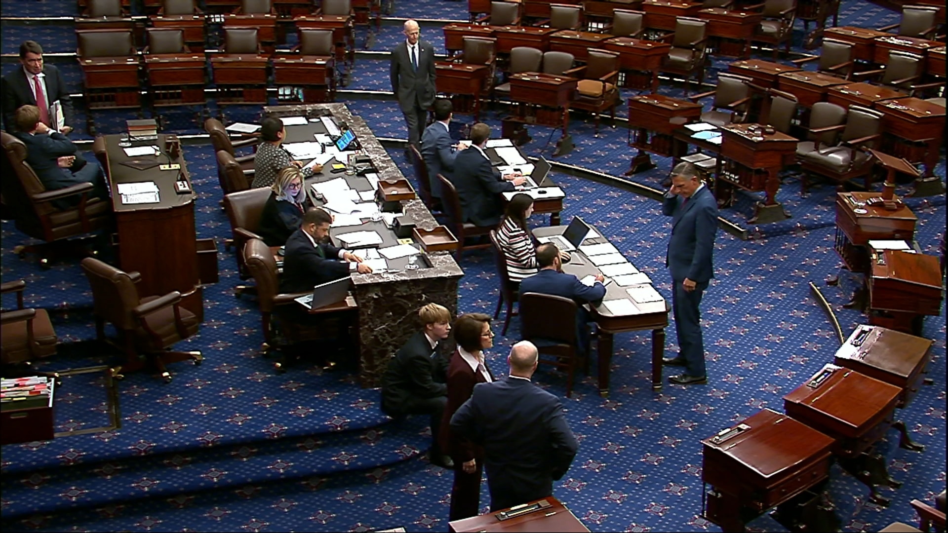 Senate Holds Another Round of Votes to Fund Govt