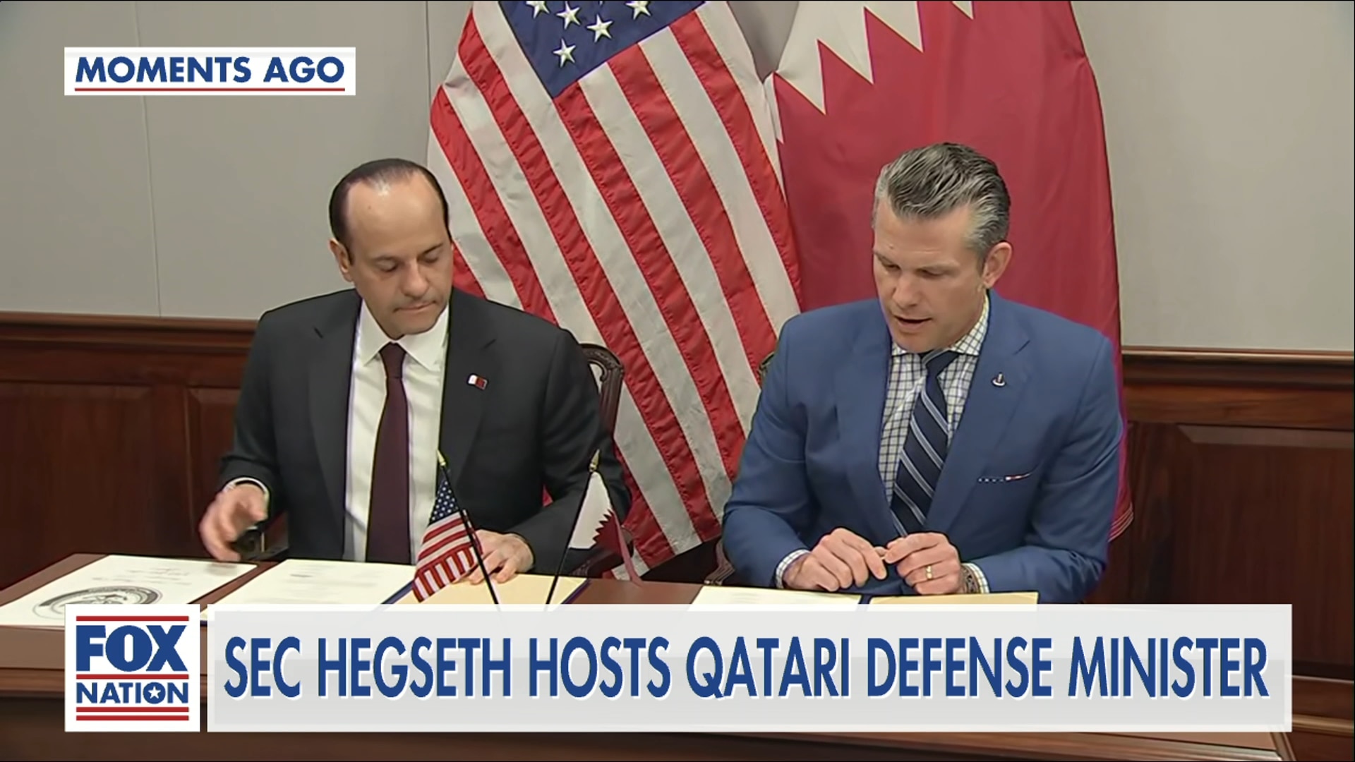 (10/10) Sec Hegseth Hosts Qatari Defense Minister