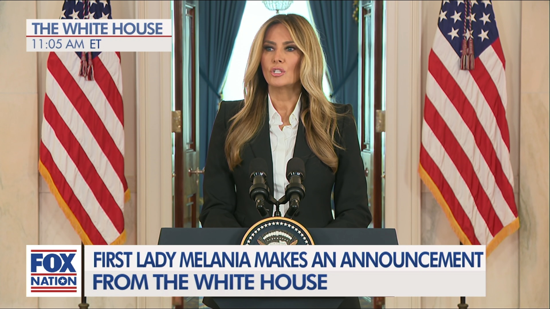 (10/10) First Lady Makes Announcement