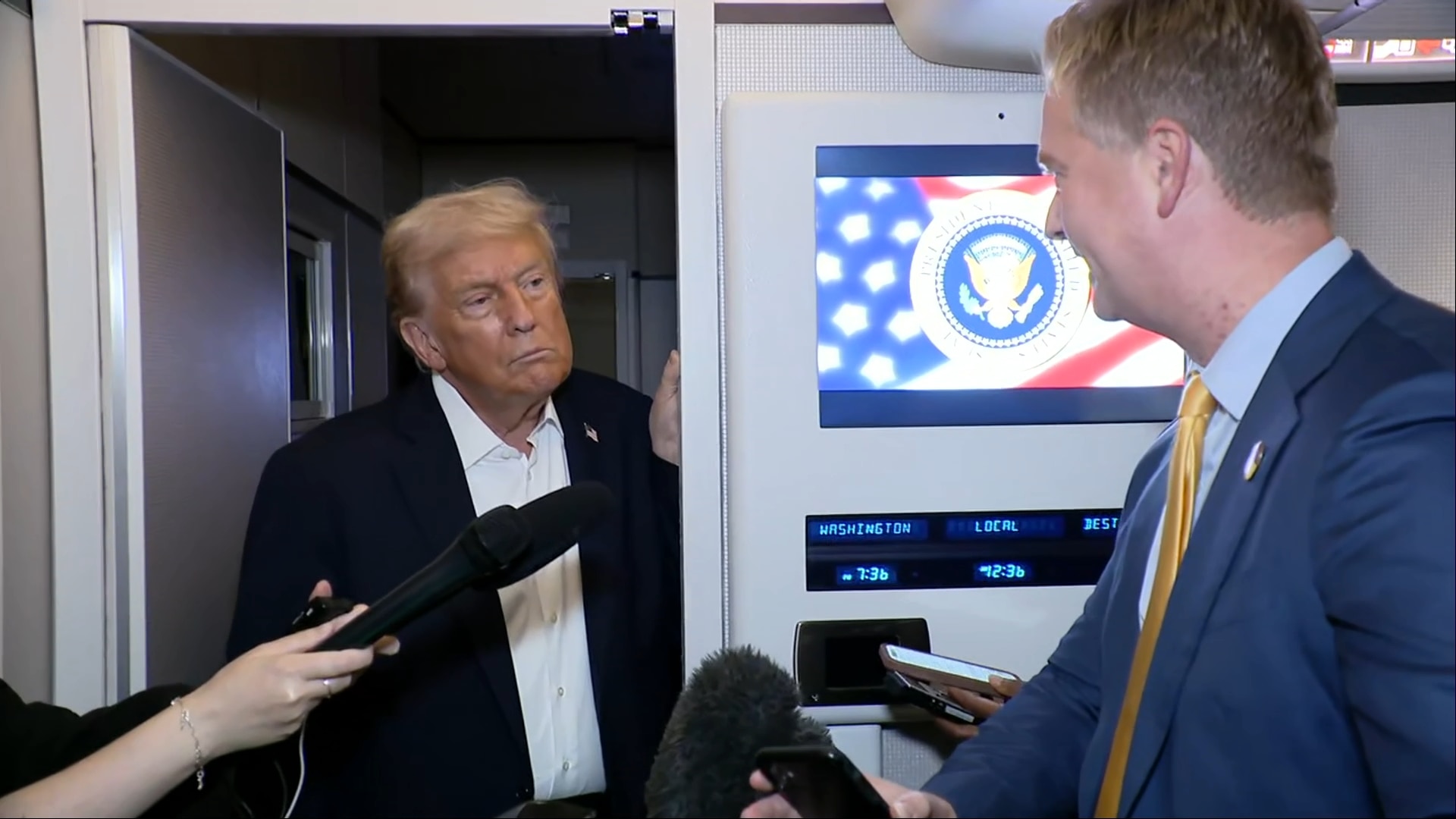 (10/13) Trump Departs Egypt After Peace Talks