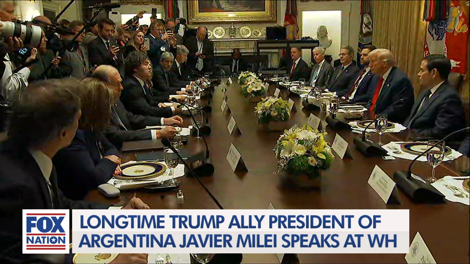 (10/14) Argentine President White House Meeting