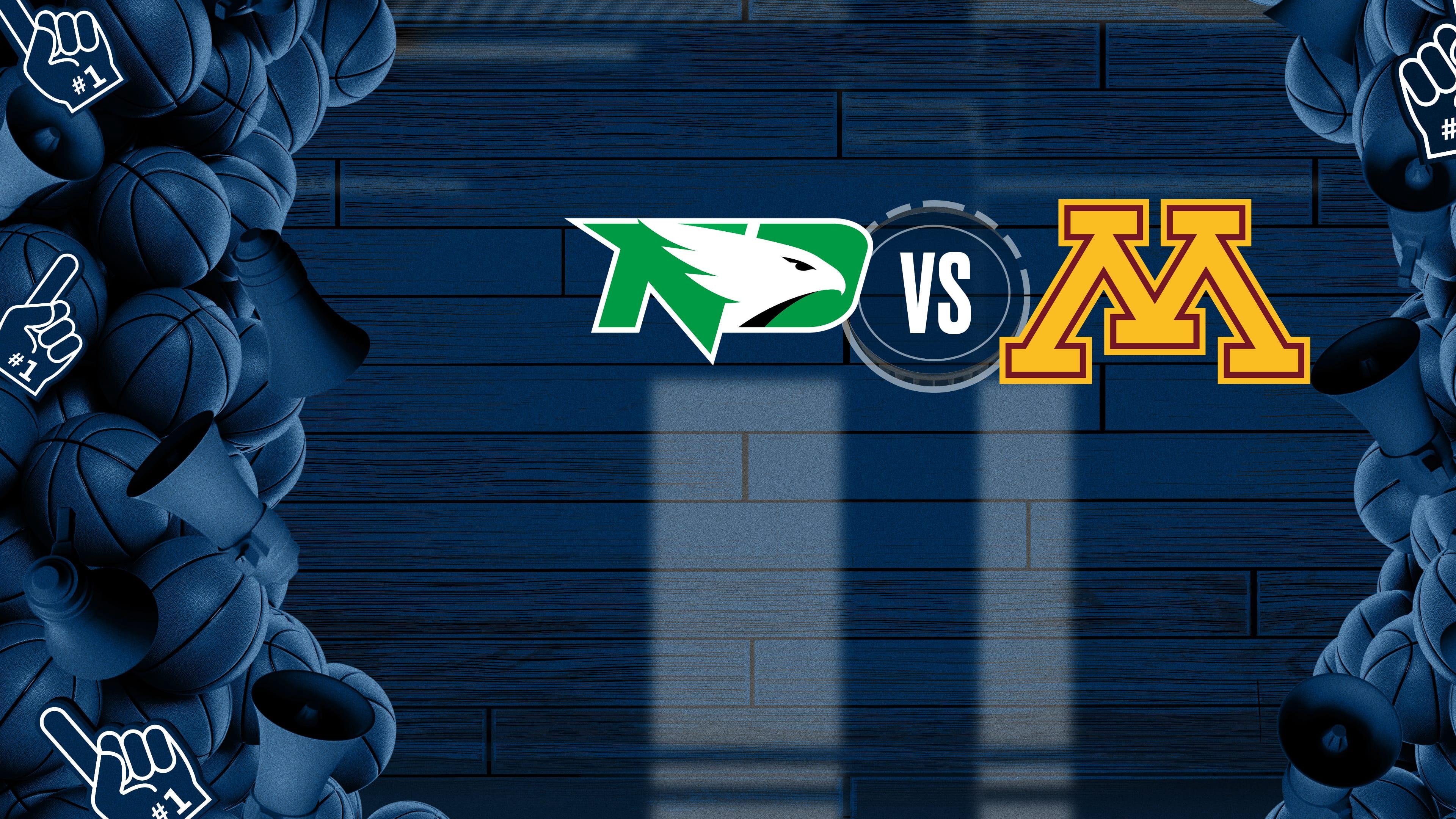 N. Dakota Fighting Hawks vs Minnesota Golden Gophers