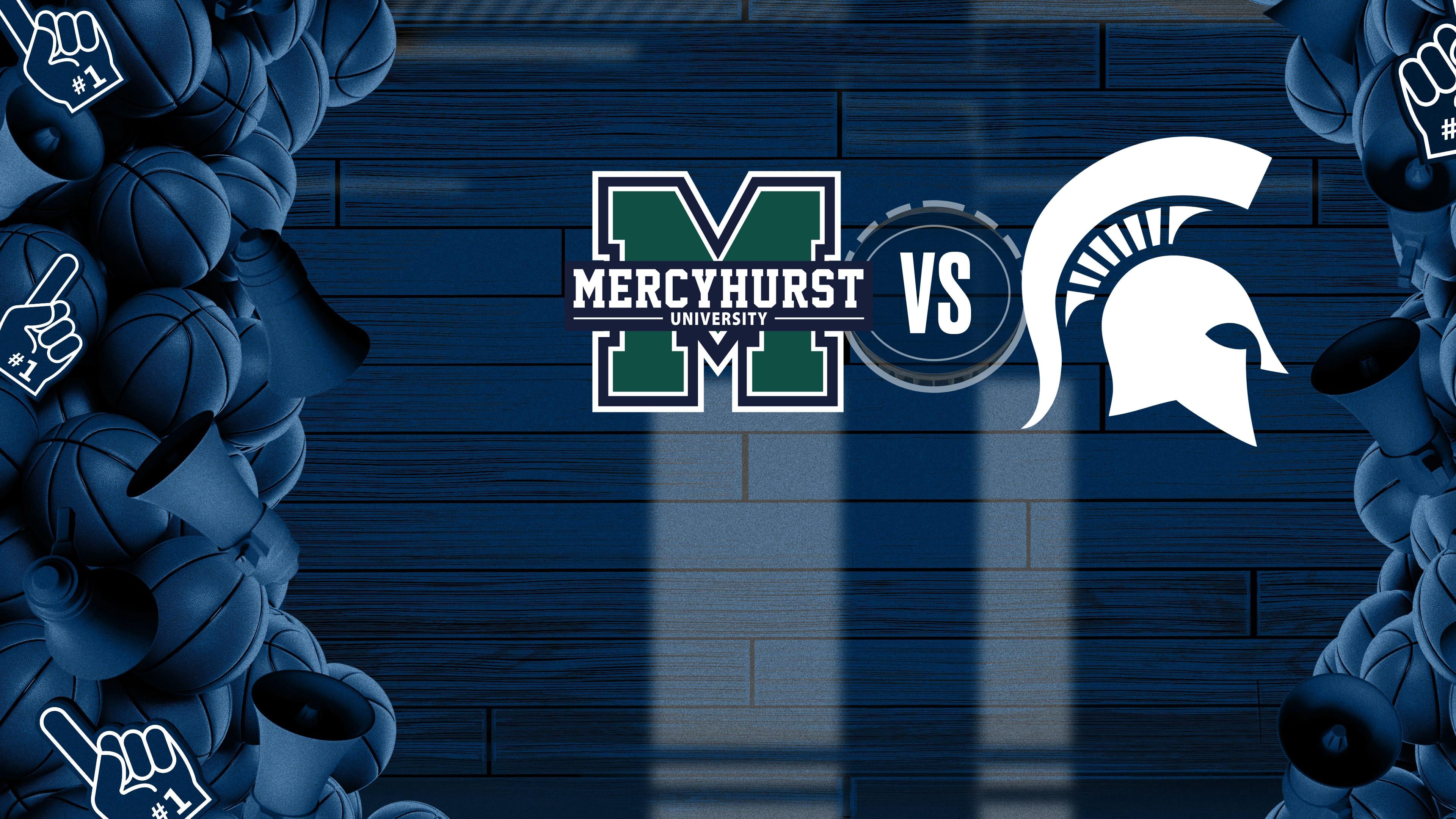 Mercyhurst Lakers vs Michigan State Spartans