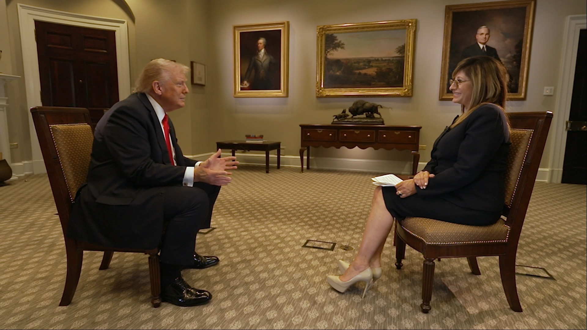 (10/19) Oval Office Interview With President Trump