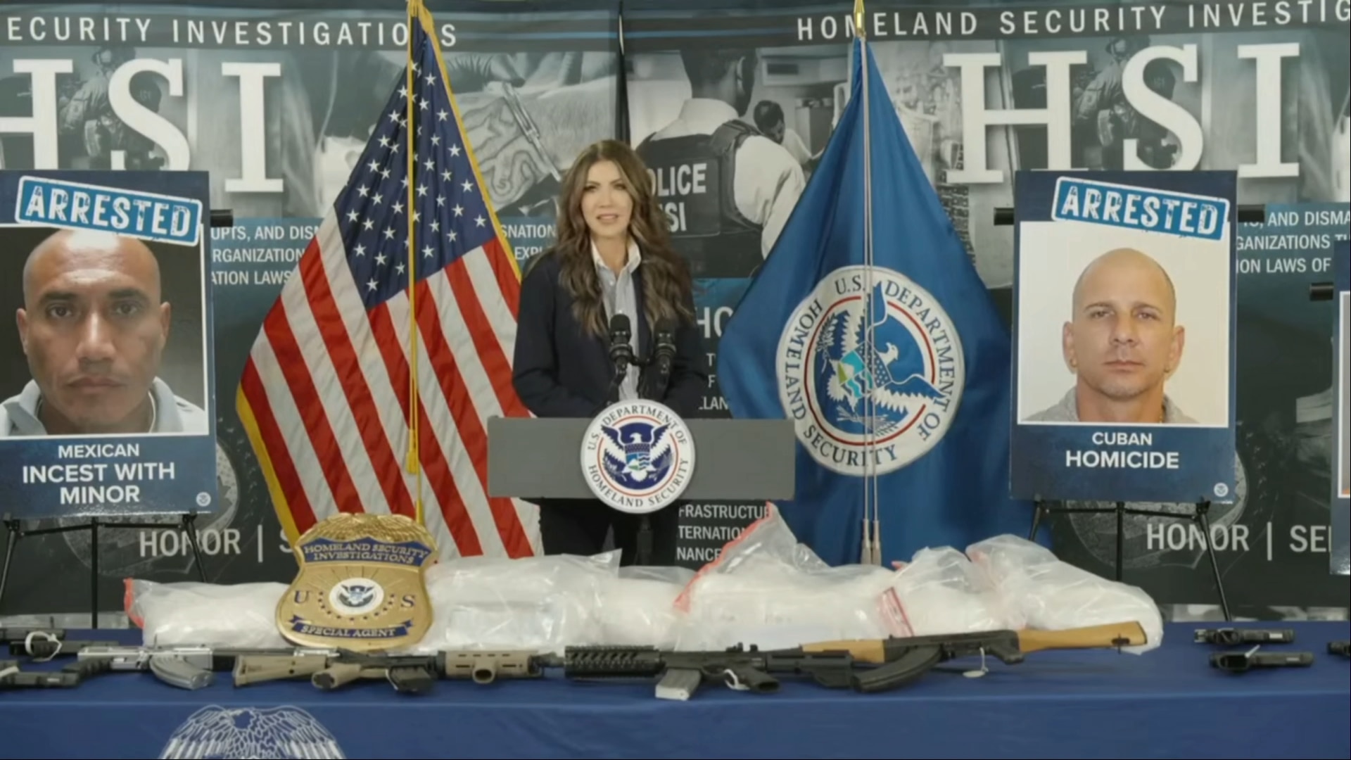 (10/20) Noem Updates on I.C.E. Operations