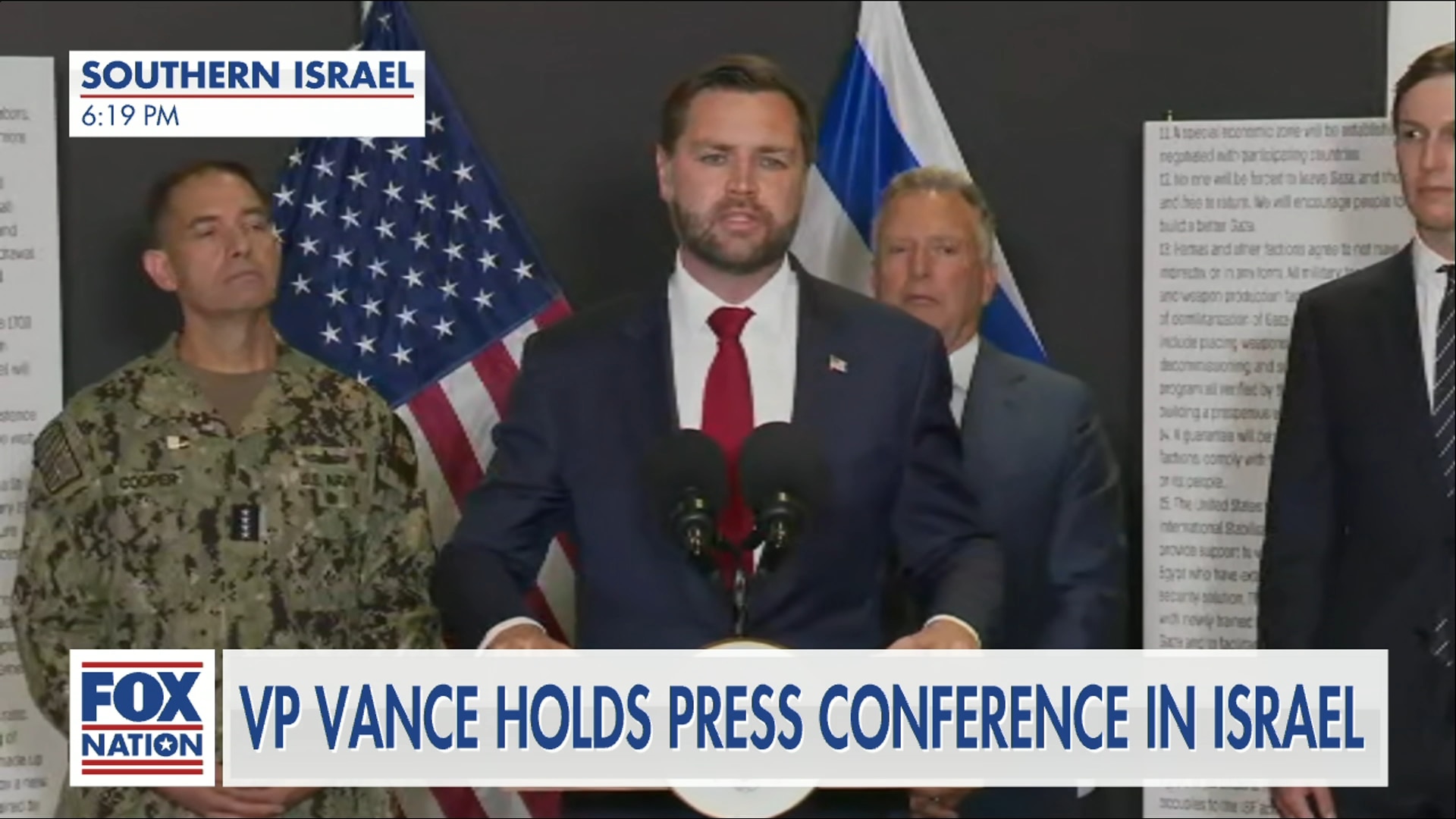 (10/21) VP Vance Holds Press Conference in Israel