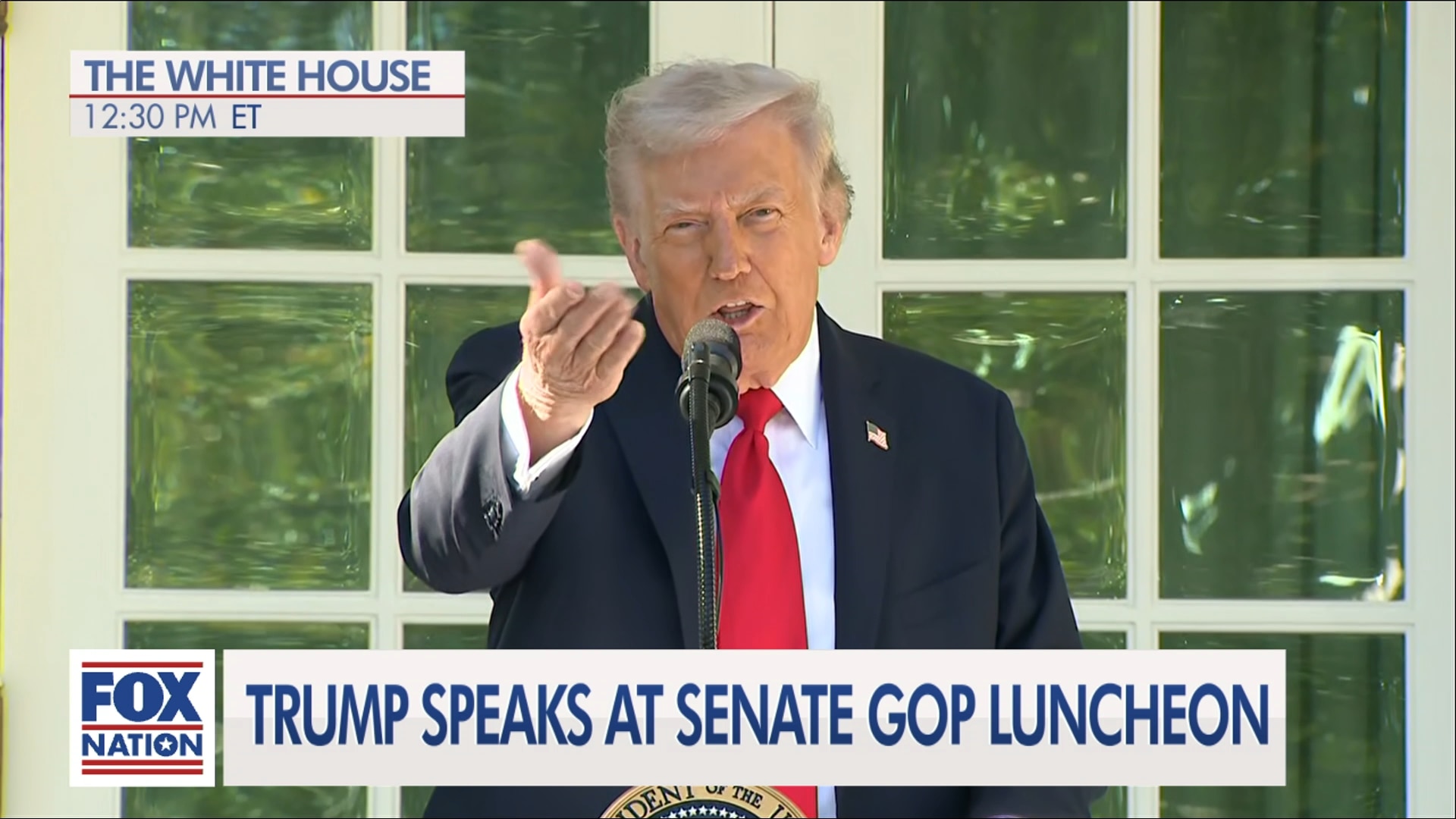 (10/21) Trump Addresses GOP on 'Democrat Shutdown'