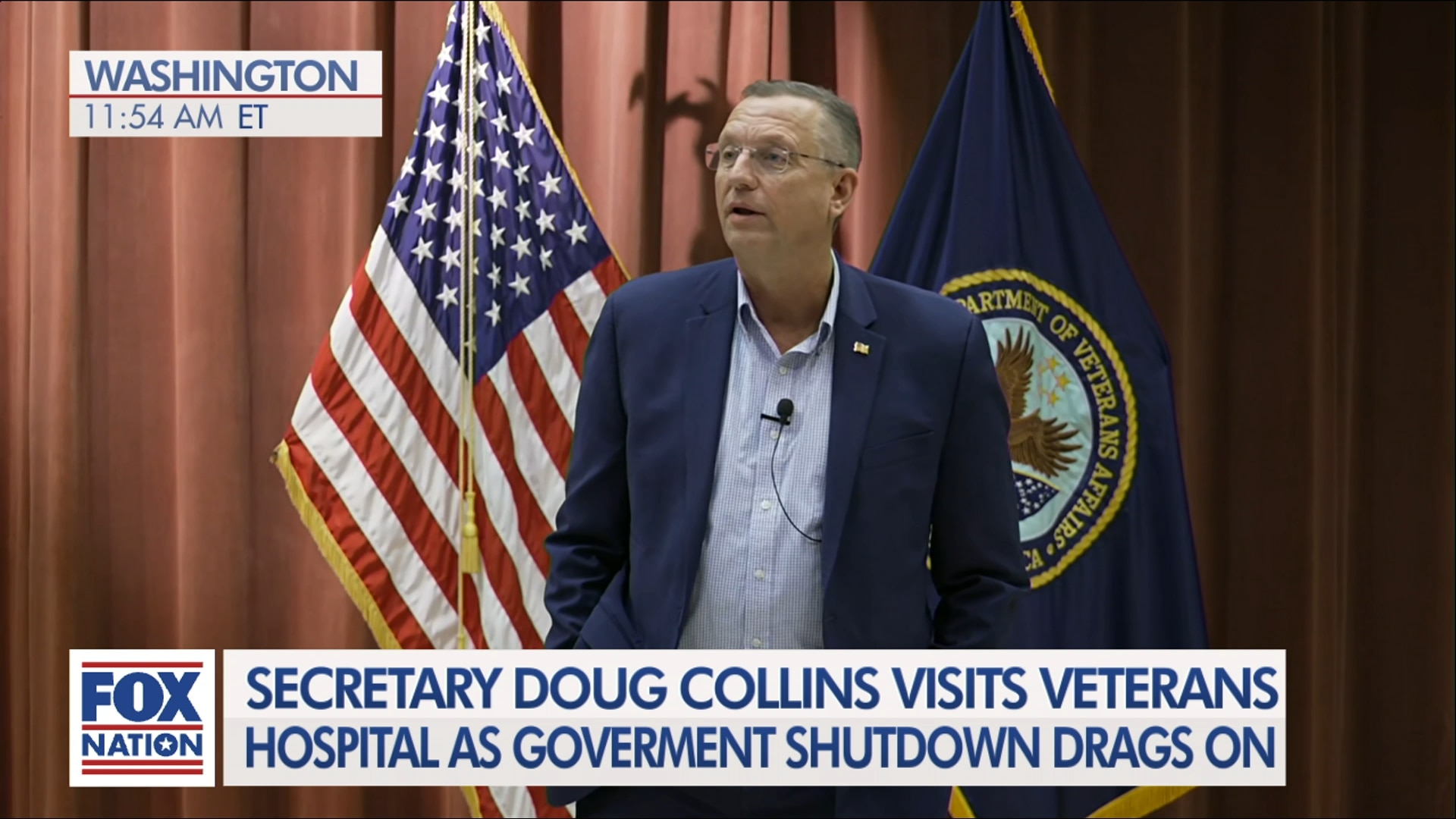 (10/22) Collins Visits VA Medical Center