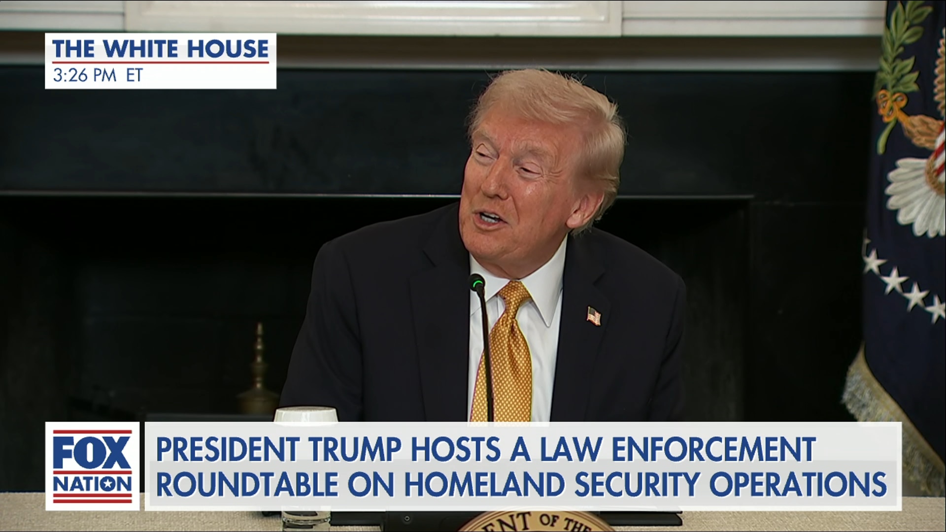 (10/23) Trump Makes Homeland Security Announcement