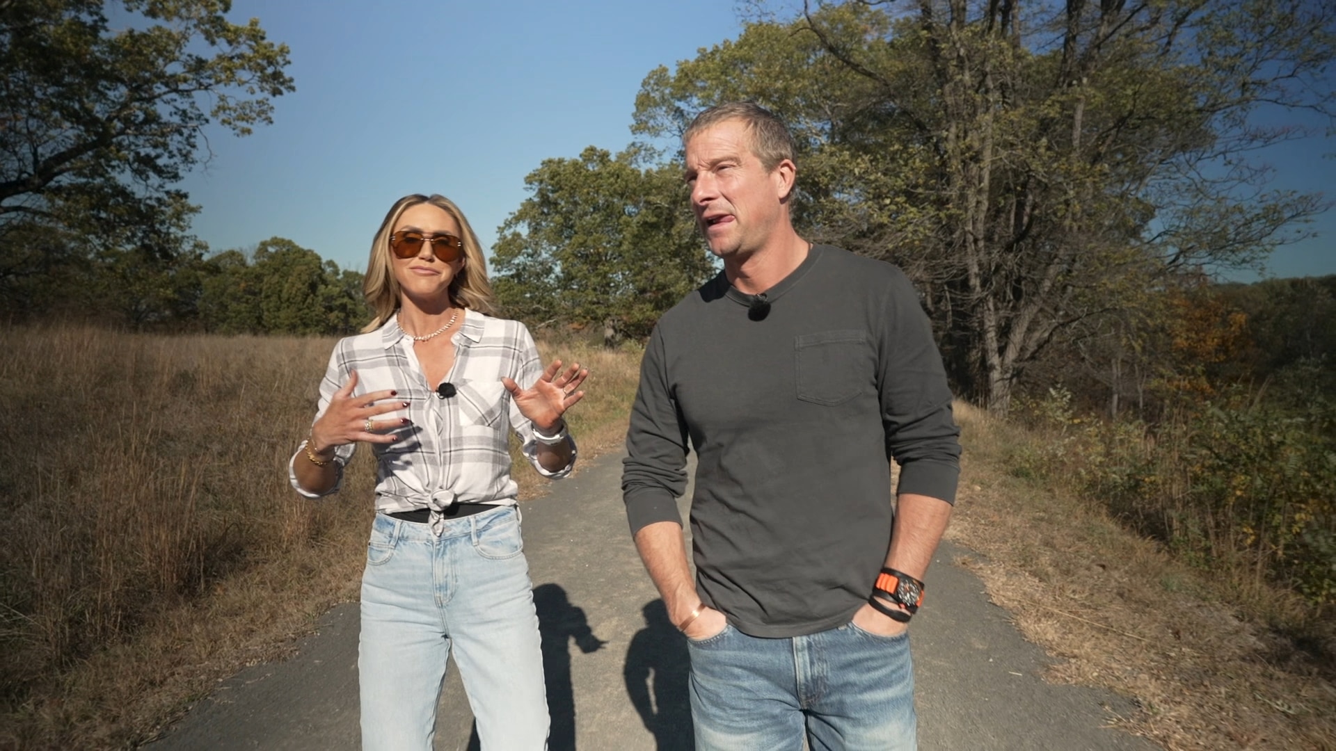 Lara & Bear Grylls vs Wild