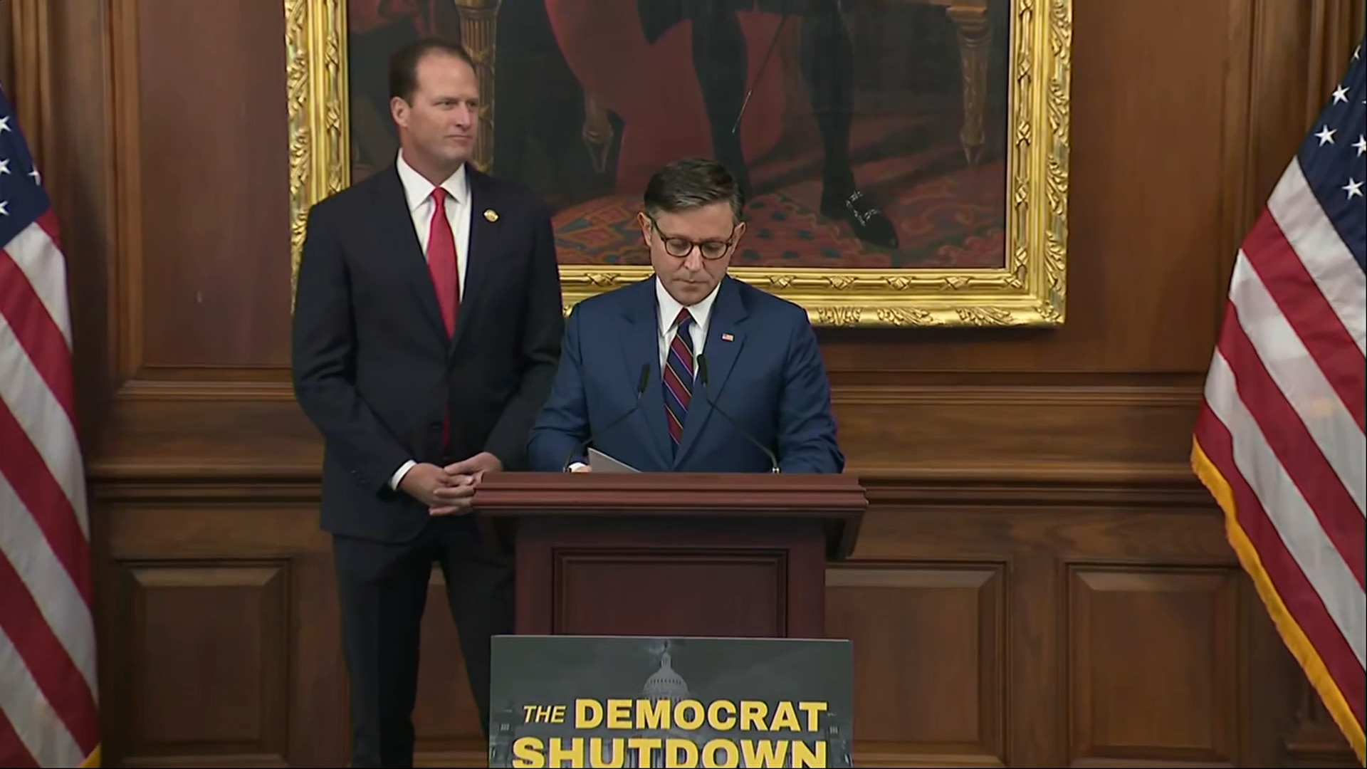 House GOP Briefs on Day 28 of Government Shutdown